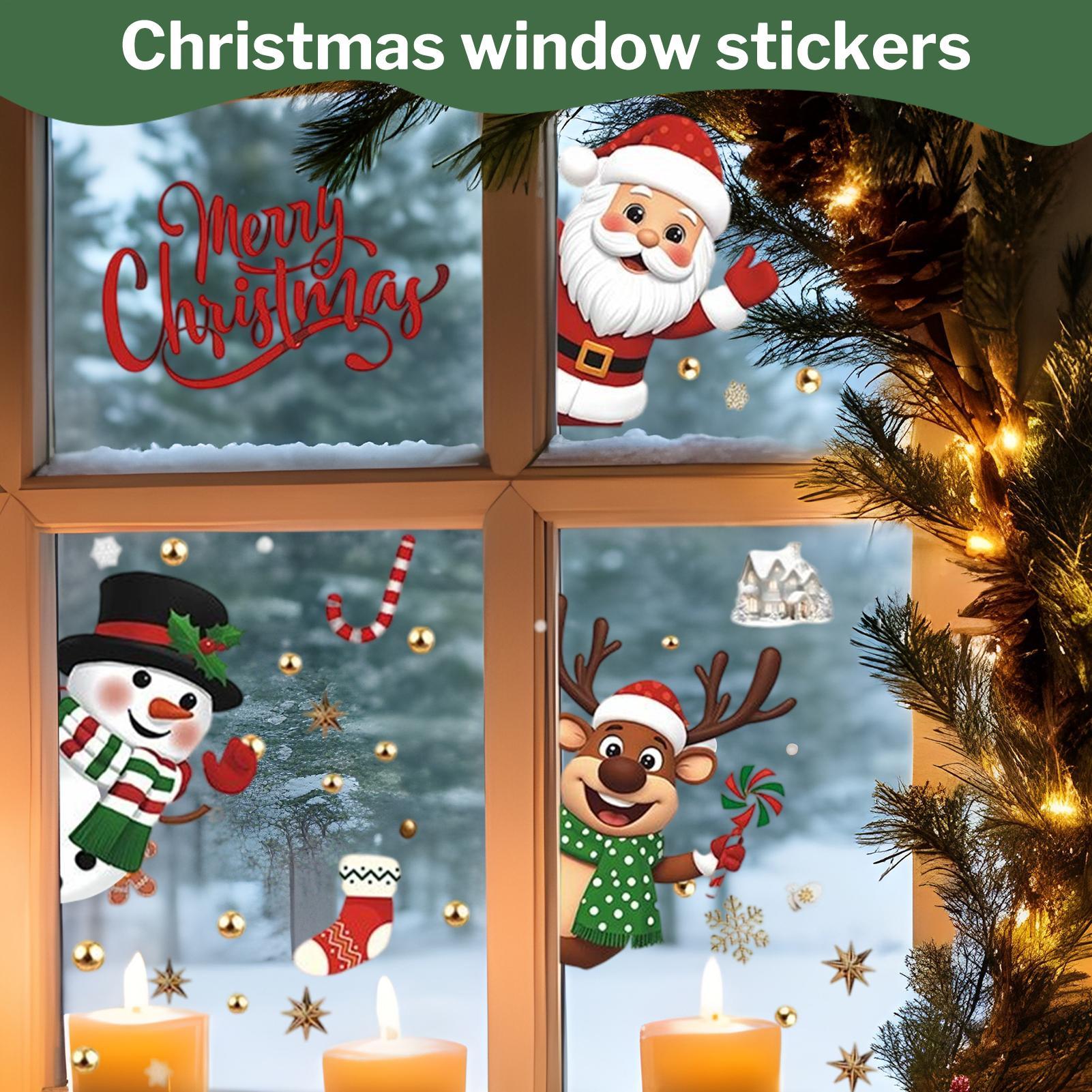 Christmas Window Decorations H – обзор и цена Snowflake Window Decal