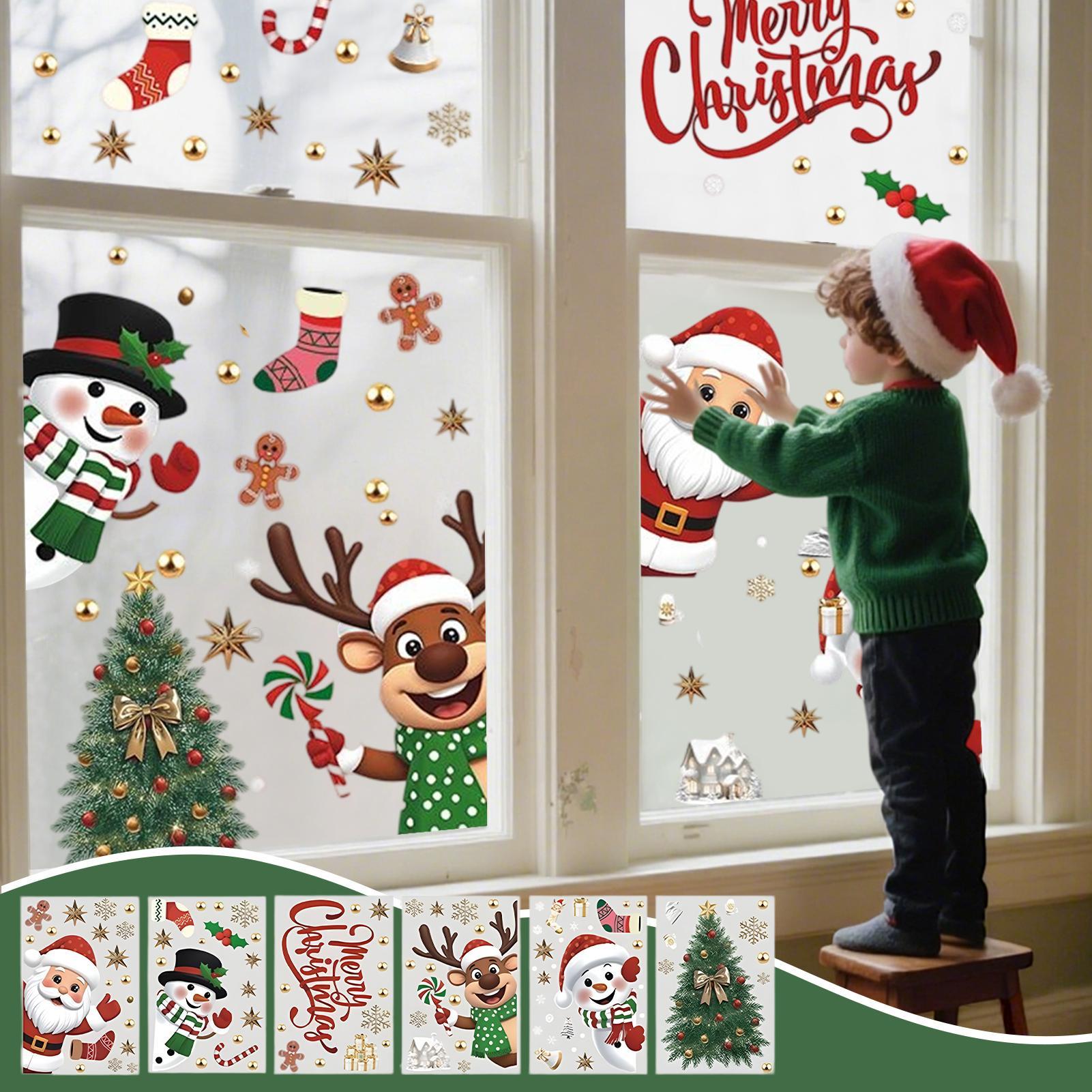 Christmas Window Decorations H – обзор и цена Snowflake Window Decal