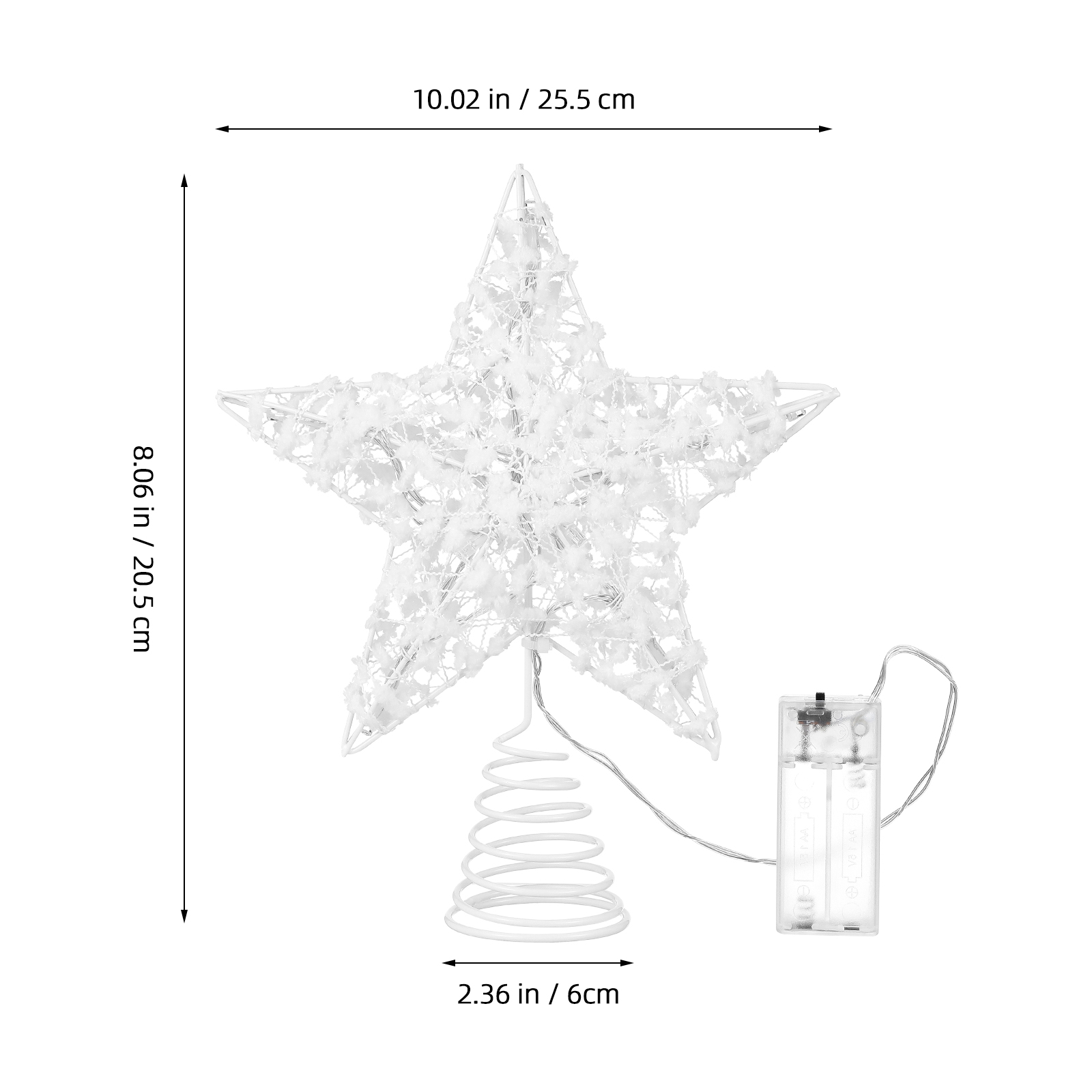 1Pcs Christmas Tree Star Lamp  – обзор и цена Star Tree Topper