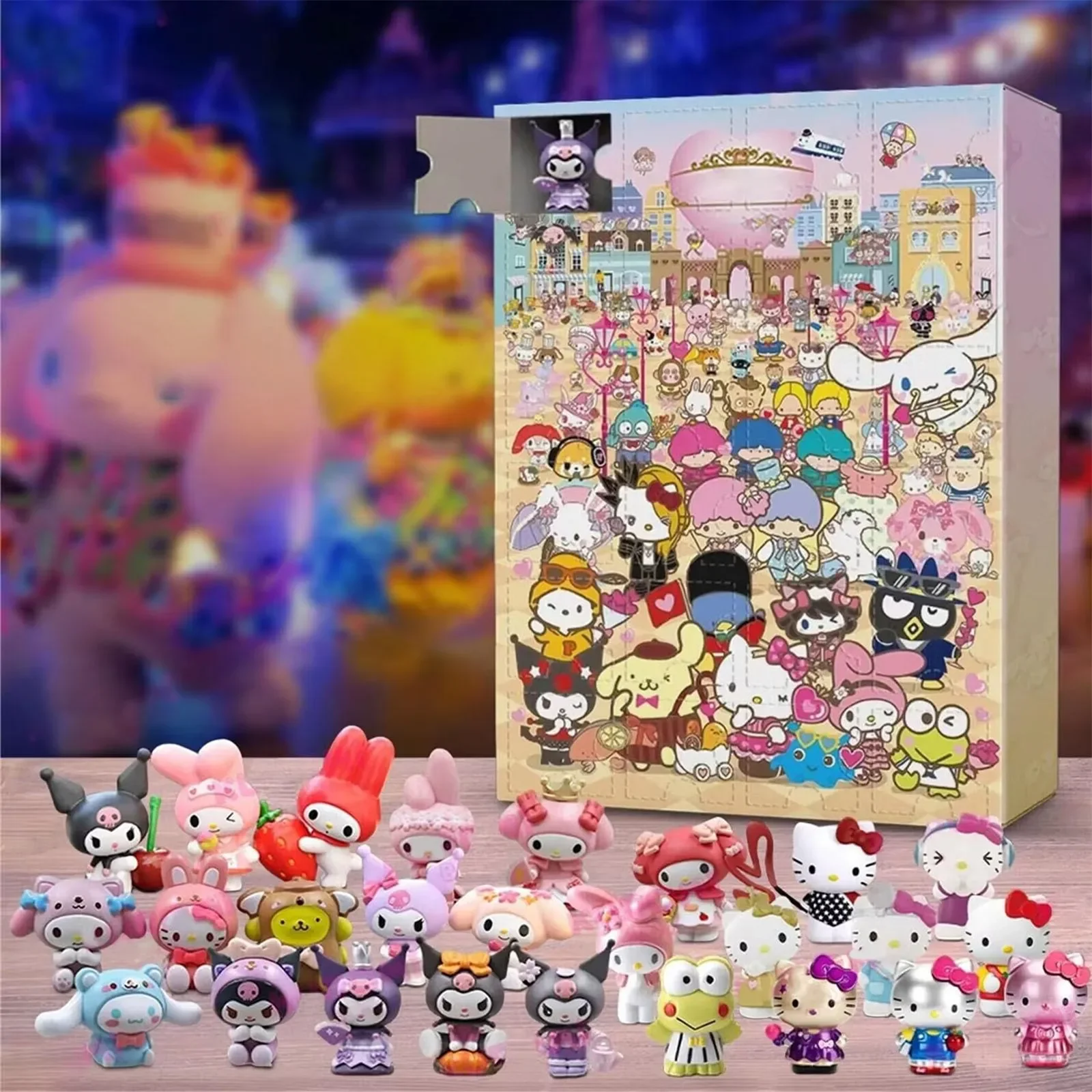 Sanrio Anime Hello Kitty Hallo – обзор и цена Advent Calendar Gift