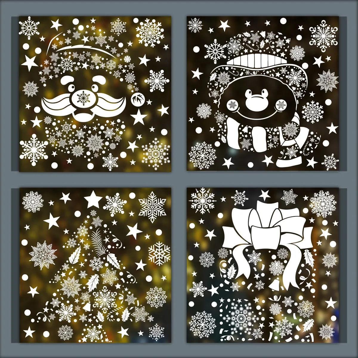 Christmas Wall Sticker Snowfla – обзор и цена Snowflake Window Decal
