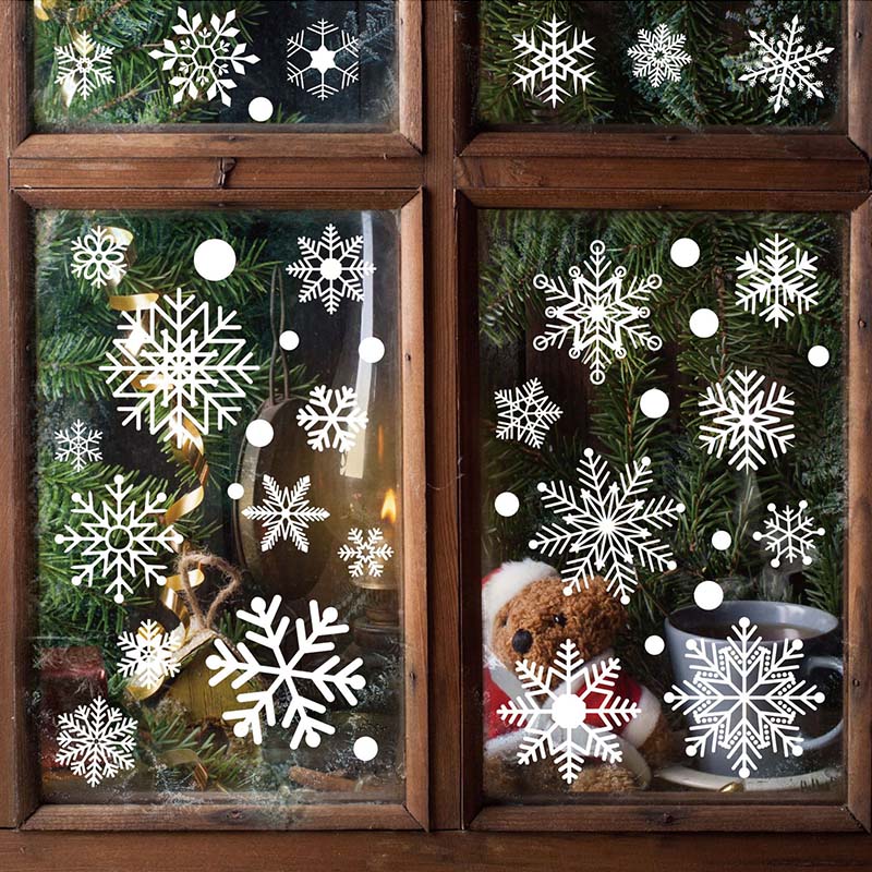 4/6 Sheet Snowflake Window Sti – обзор и цена Snowflake Window Decal