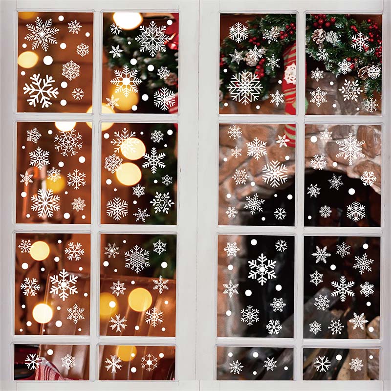 4/6 Sheet Snowflake Window Sti – обзор и цена Snowflake Window Decal