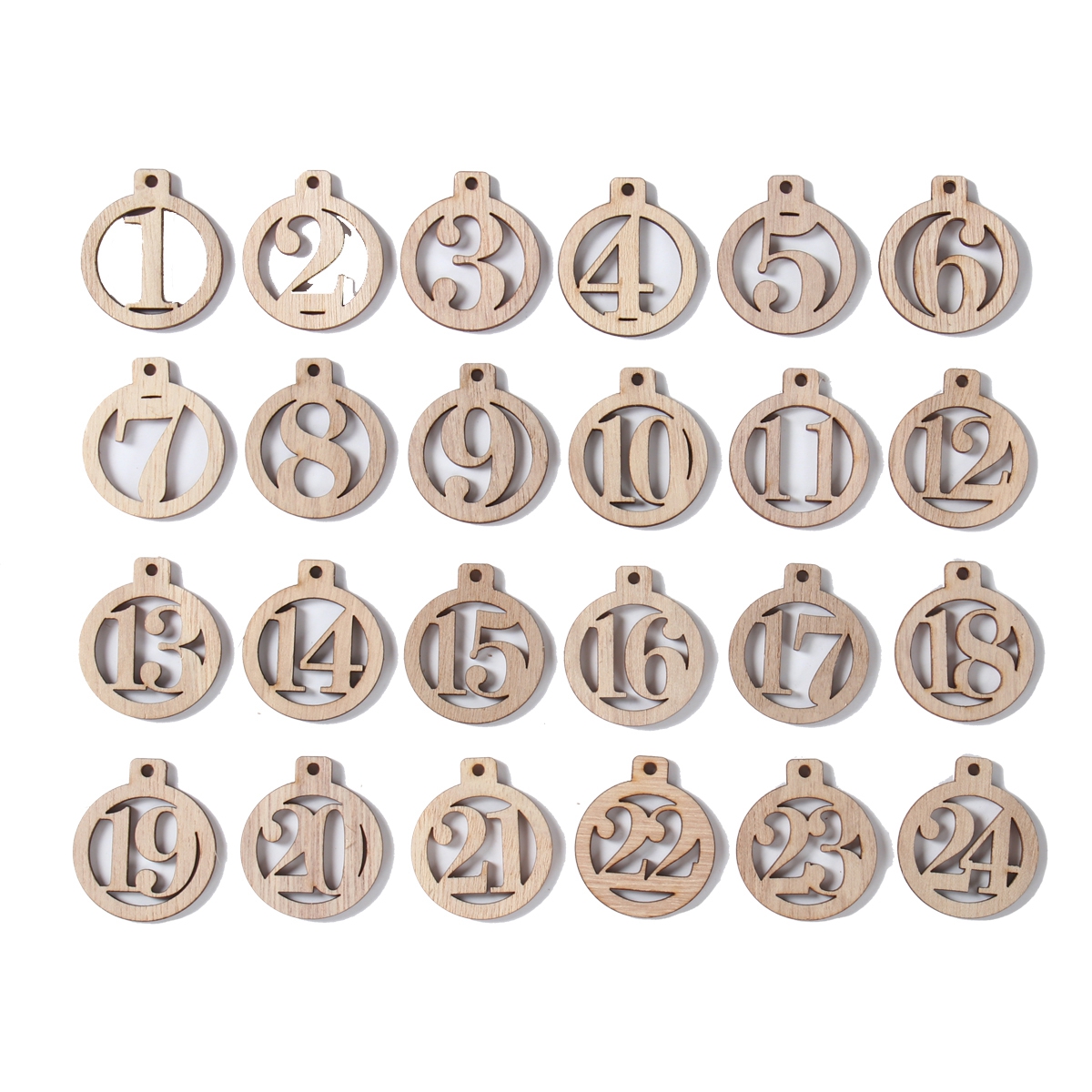 Number 1-25 Digital Wooden Chr – обзор и цена Advent Calendar Gift