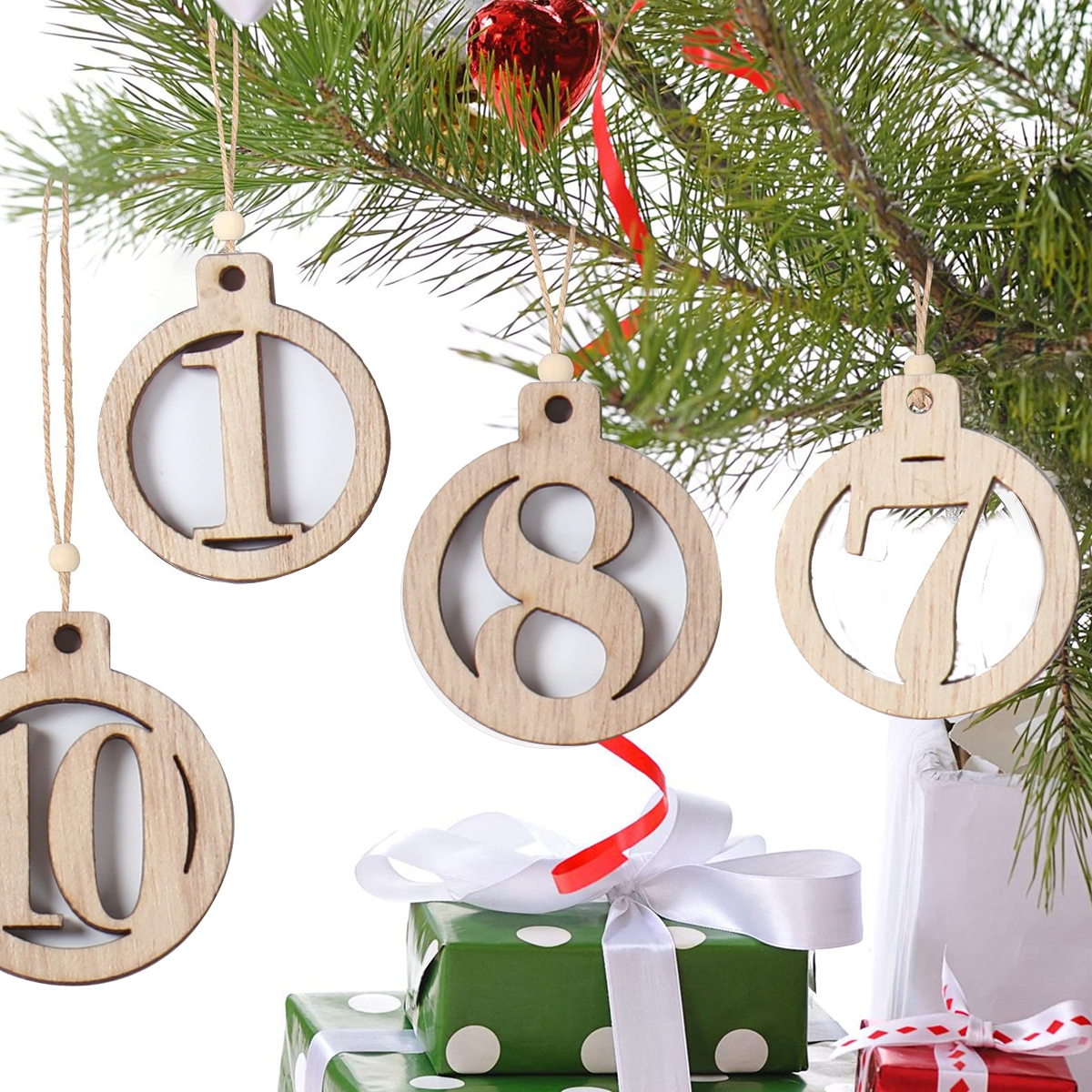 Number 1-25 Digital Wooden Chr – обзор и цена Advent Calendar Gift