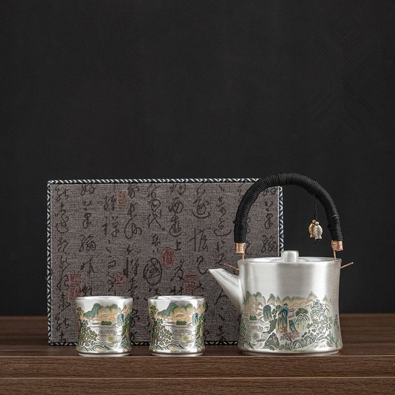 YFY Liu Yin one pot two cups p – обзор и цена Gift Box Wrap Set