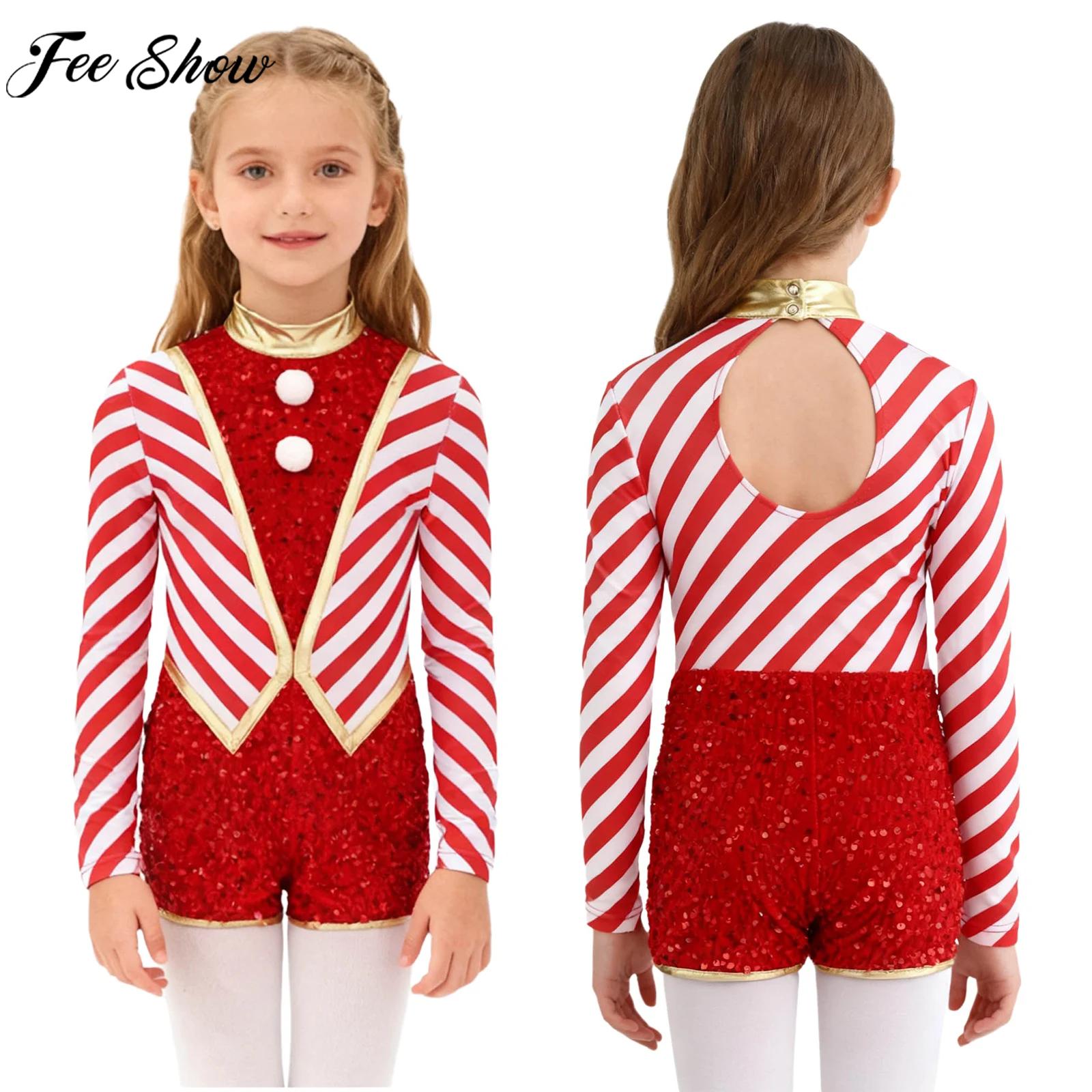 Kids Girls Long Sleeve Sequin  – обзор и цена Elf Costume Christmas