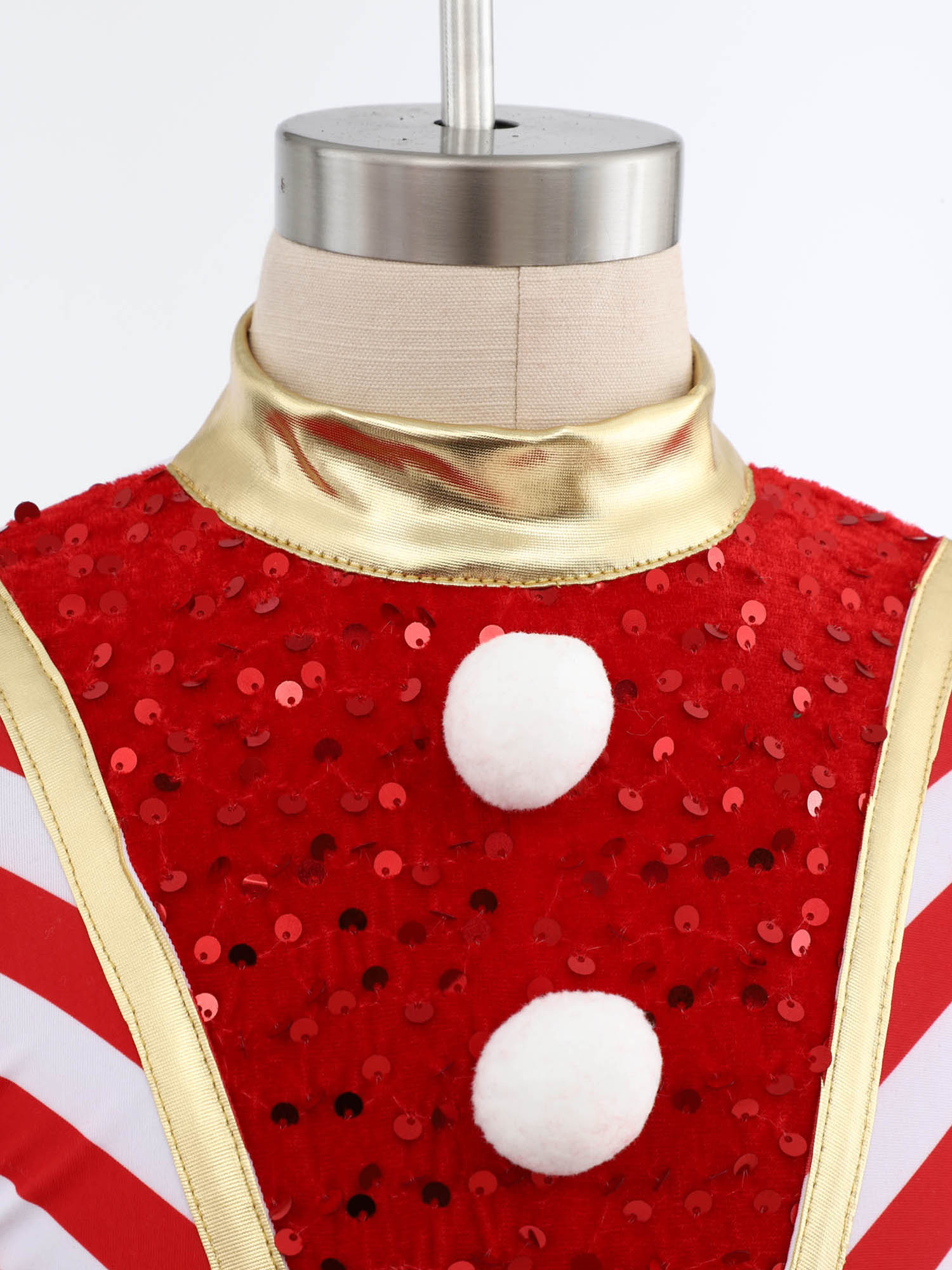 Kids Girls Long Sleeve Sequin  – обзор и цена Elf Costume Christmas