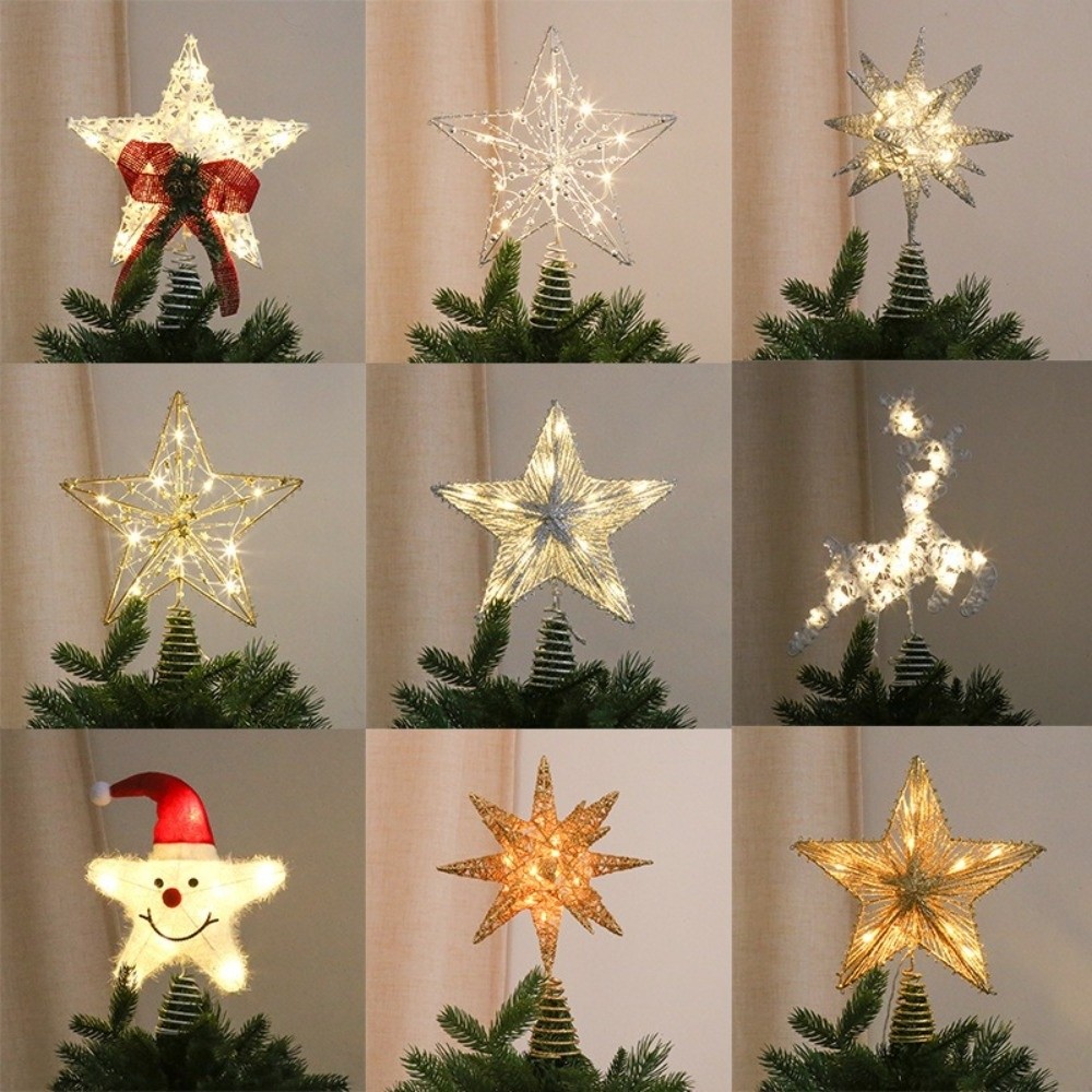 3D Glitter Star Christmas Tree – обзор и цена Star Tree Topper