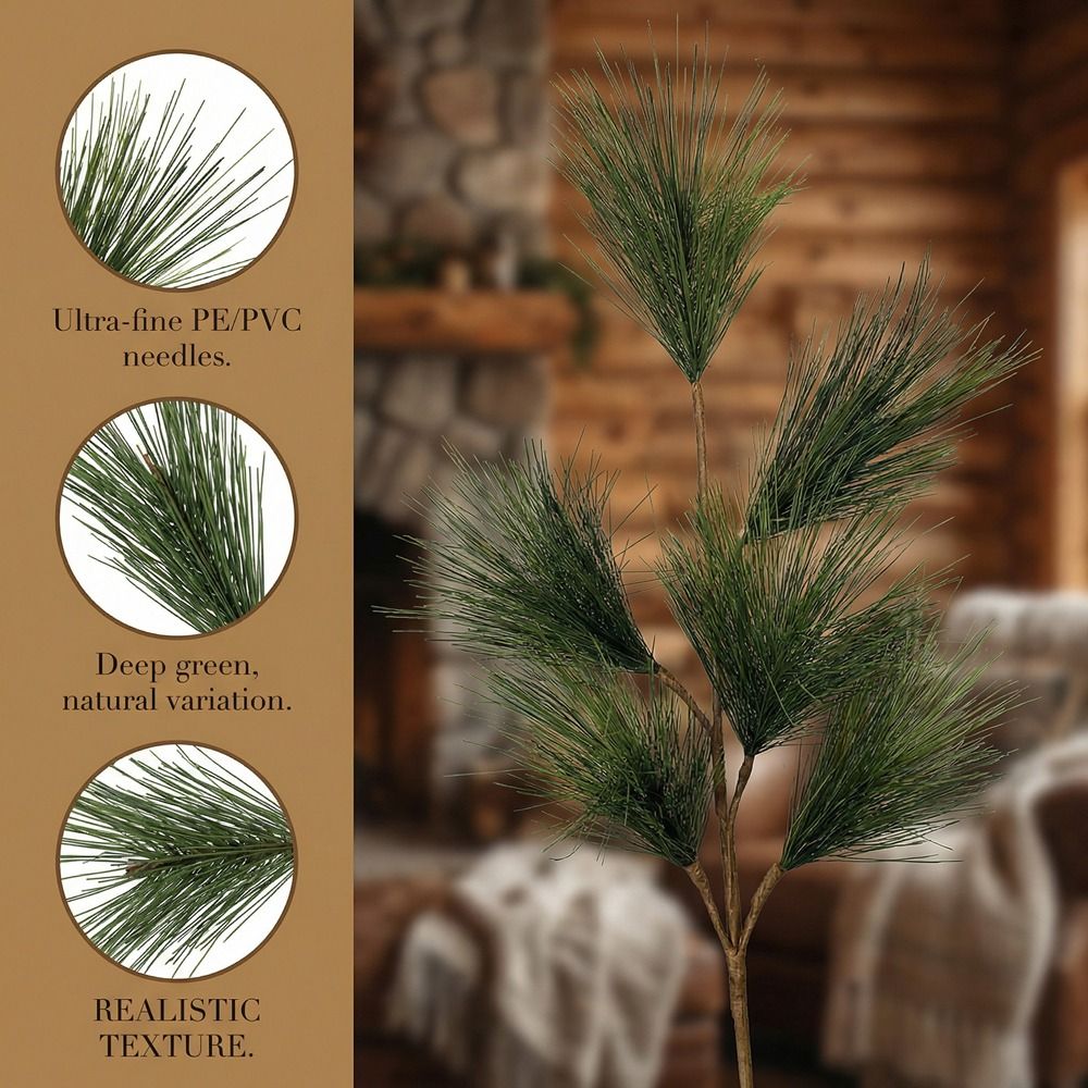 Realistic Artificial Pine Bran – обзор и цена Christmas Tree Artificial