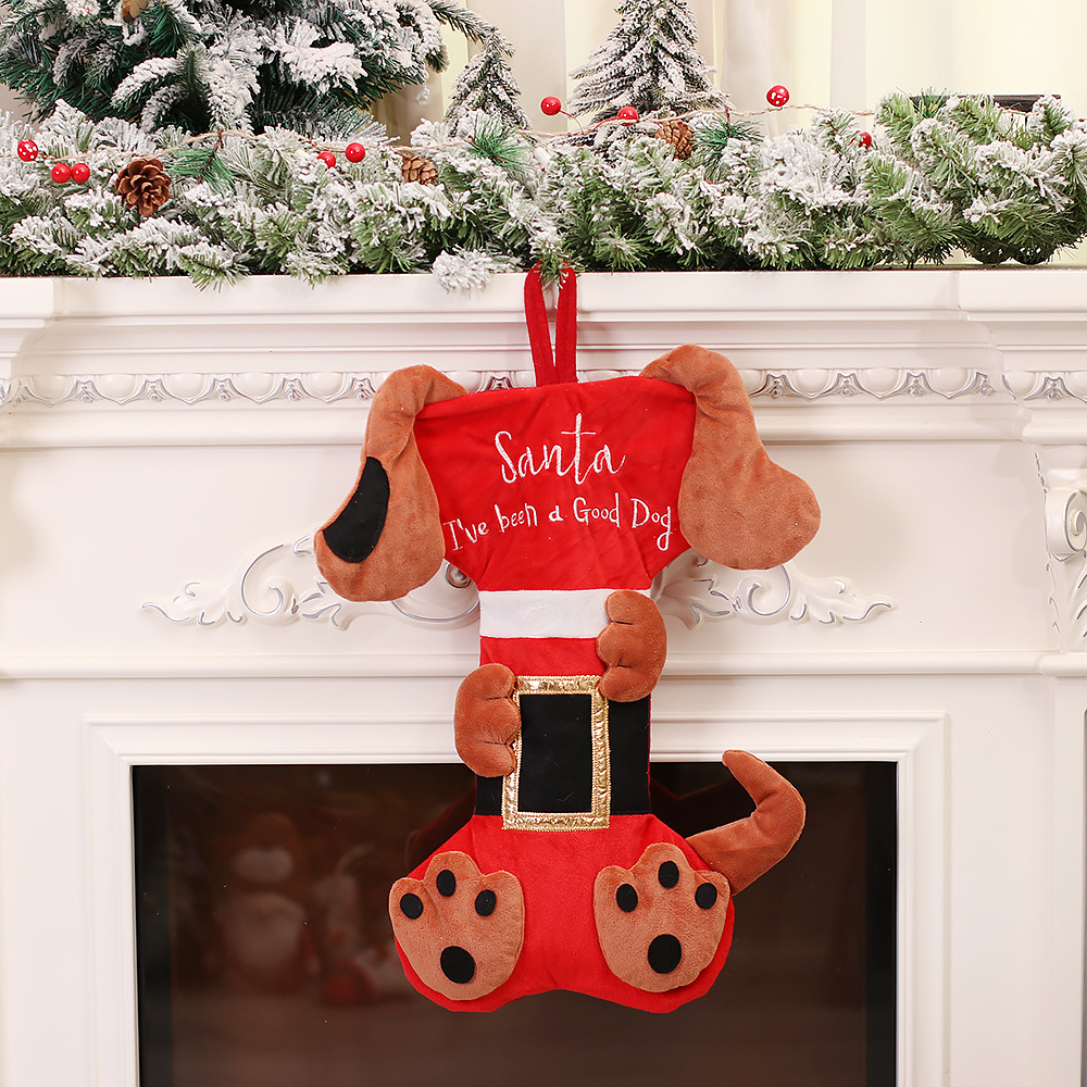 3D Animal Christmas Stockings  – обзор и цена Christmas Stocking Hanging