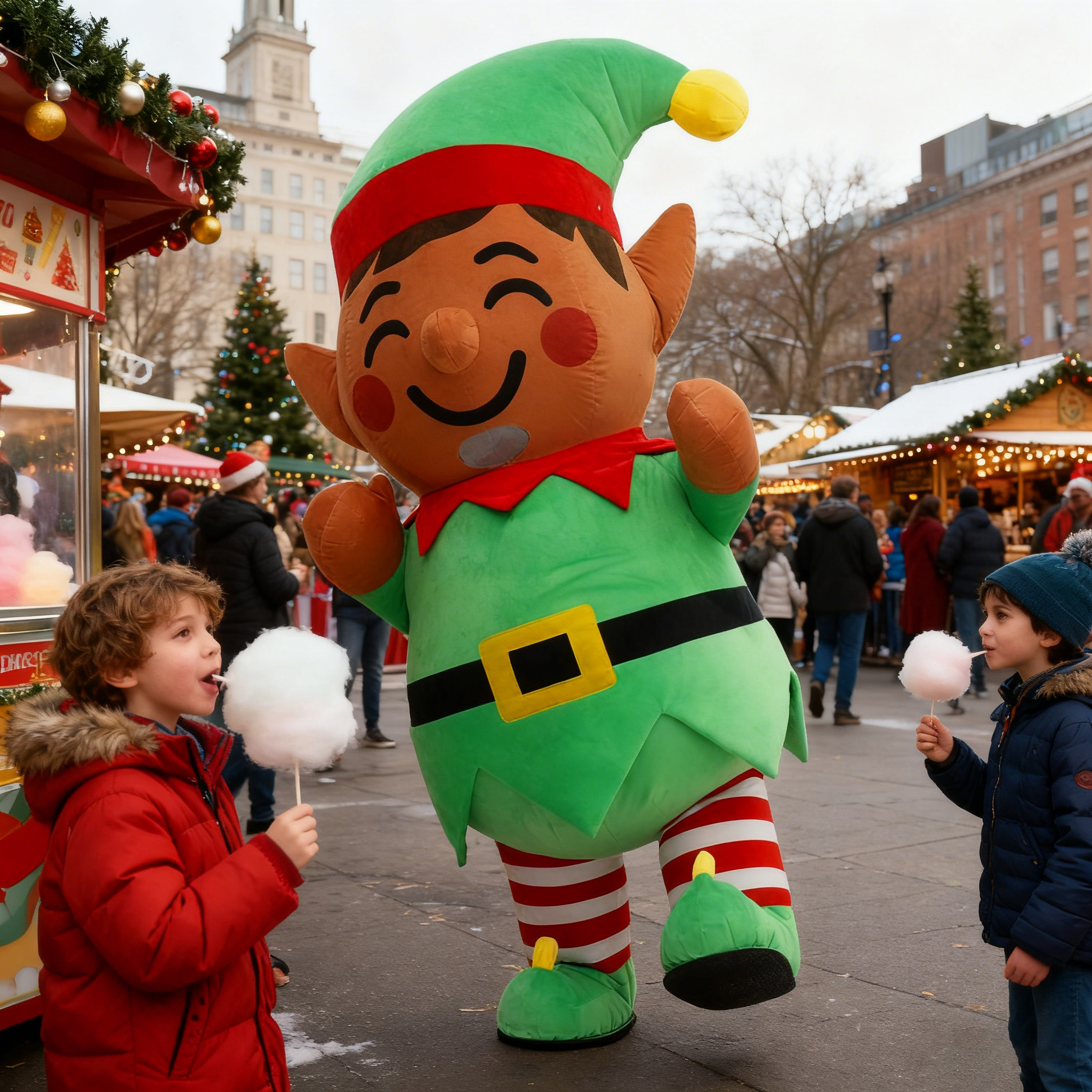 Inflatable Christmas Elf Plush – обзор и цена Elf Costume Christmas
