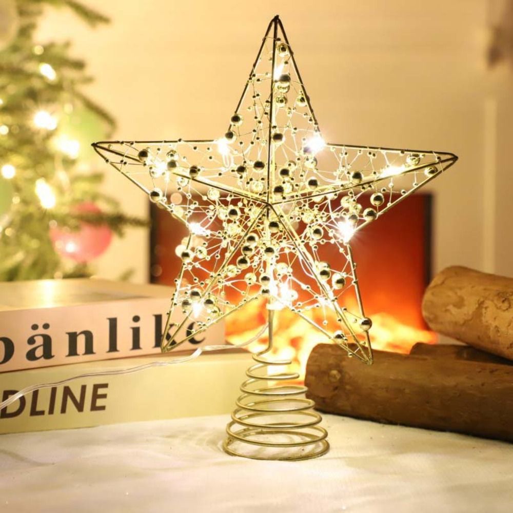 Gold/Silver LED Christmas Tree – обзор и цена Star Tree Topper