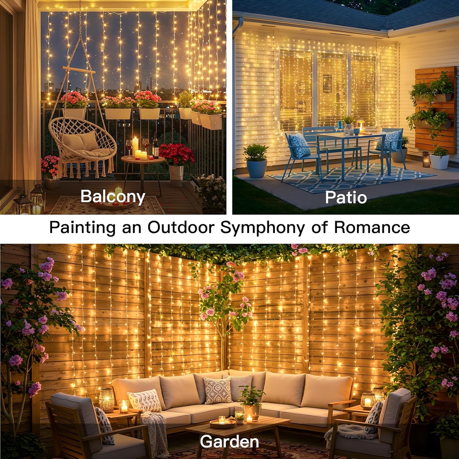 Curtain Lights For Bedroom 200 – обзор и цена Led Fairy String Lights