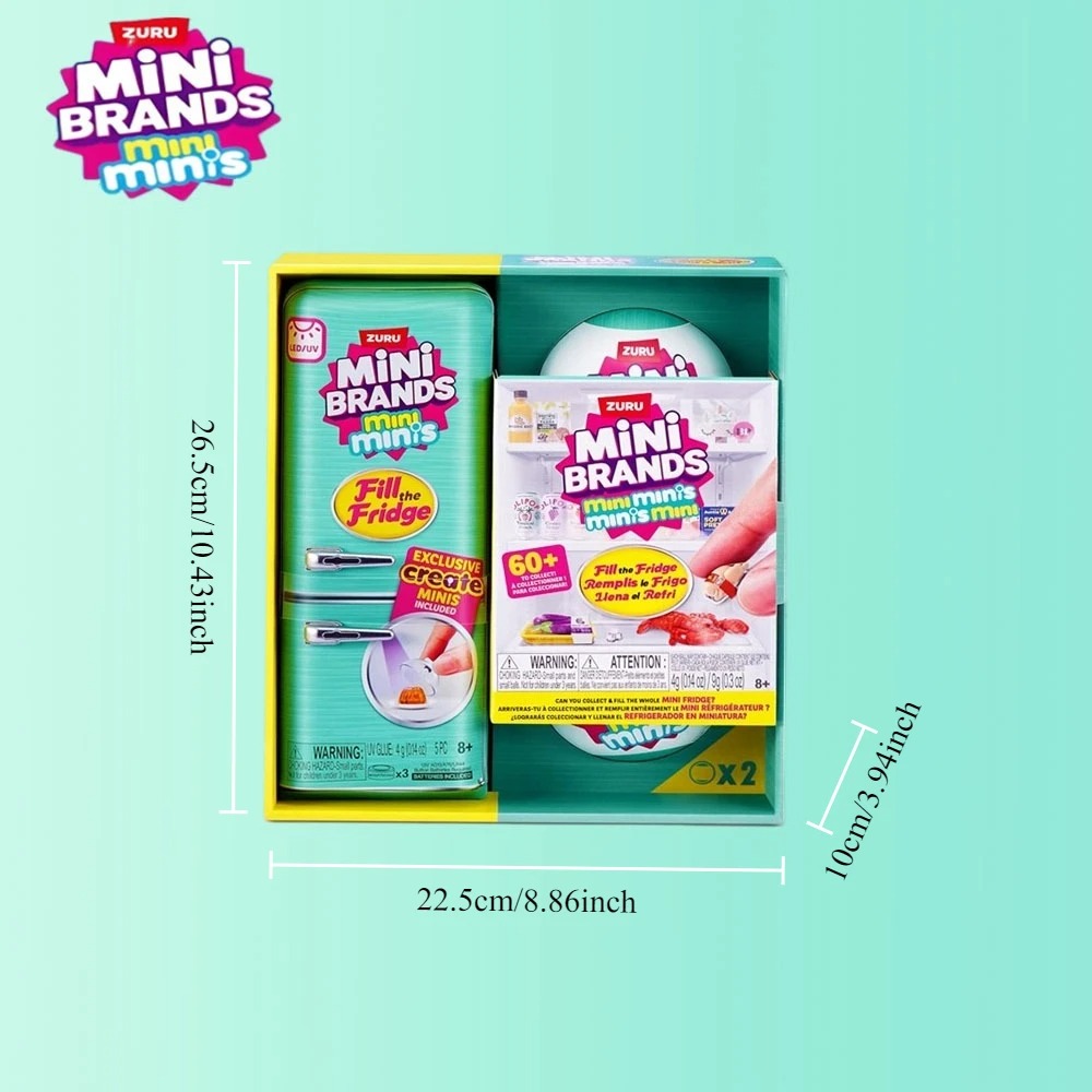 ZURU Mini Brands Refrigerator  – обзор и цена Ornament Ball Set