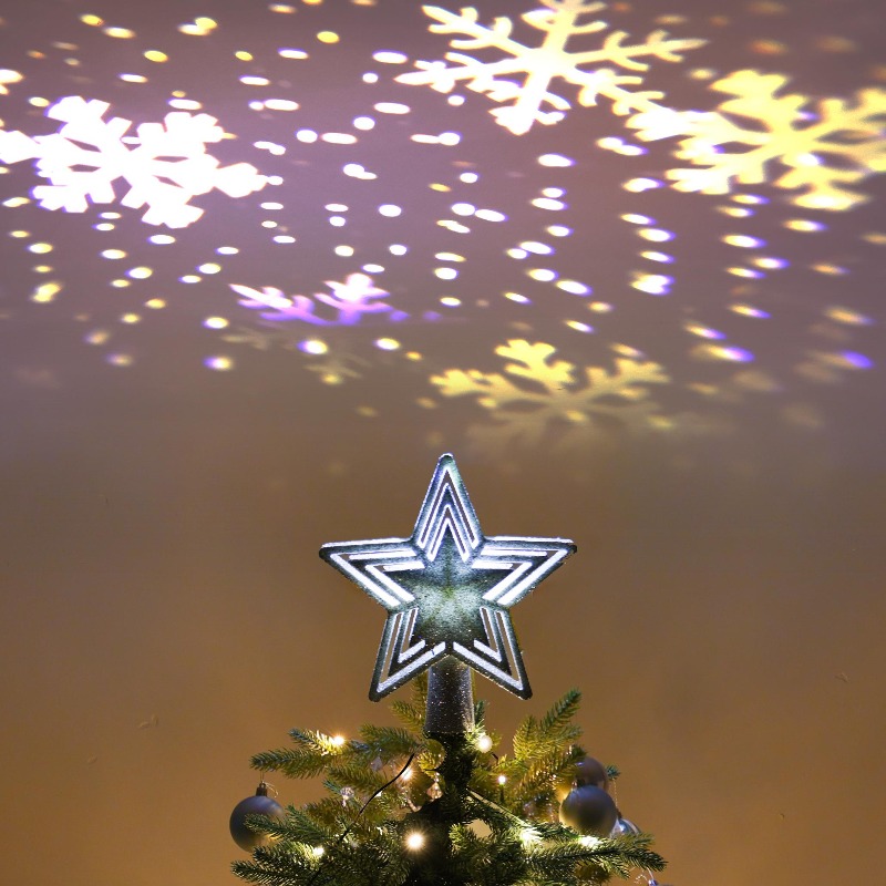 LED Projection Tree Topper Sta – обзор и цена Star Tree Topper