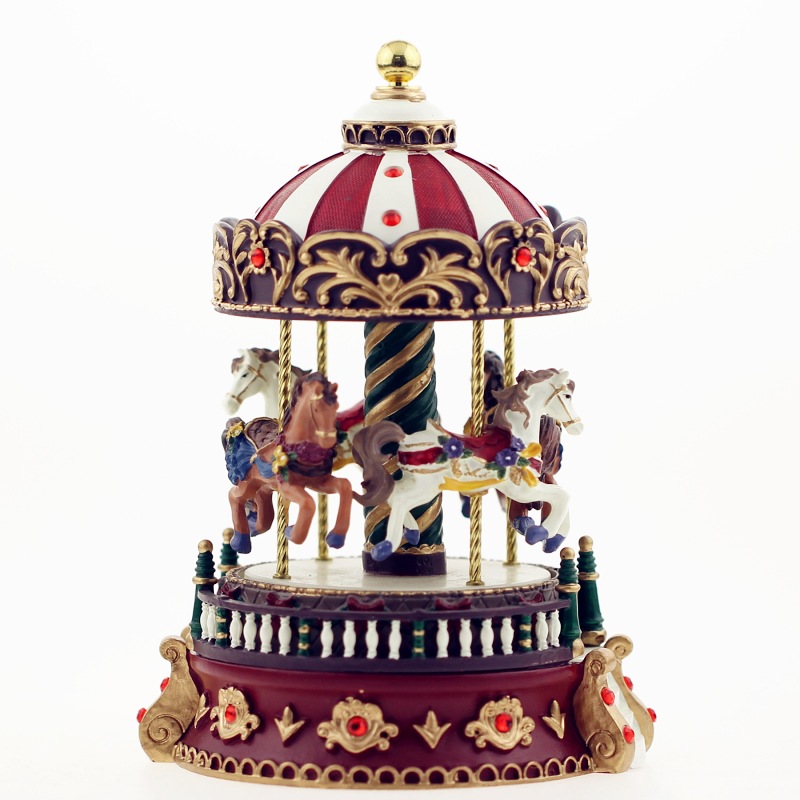 Carousel Music Box Christmas G – обзор и цена Snow Globe Musical
