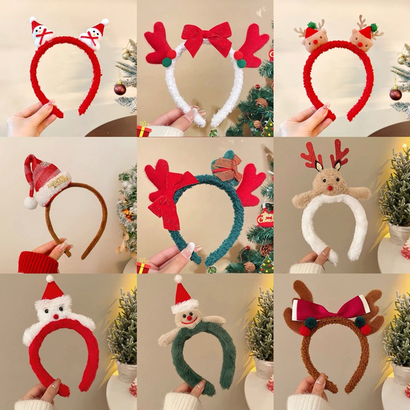 Christmas Santa Cute Bear Plus – обзор и цена Reindeer Antlers Headband