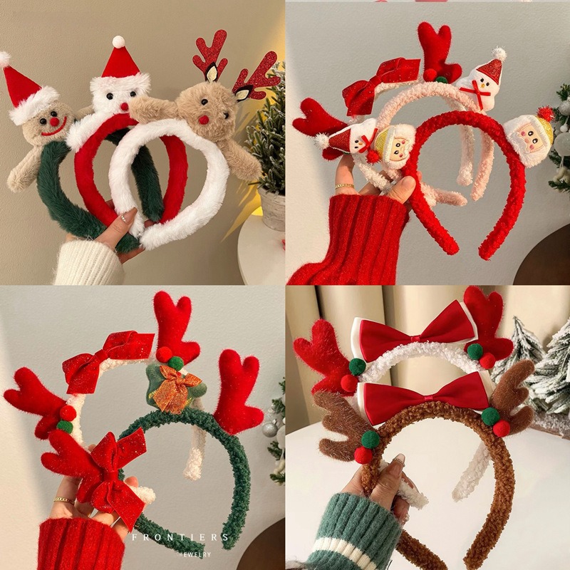 Christmas Santa Cute Bear Plus – обзор и цена Reindeer Antlers Headband