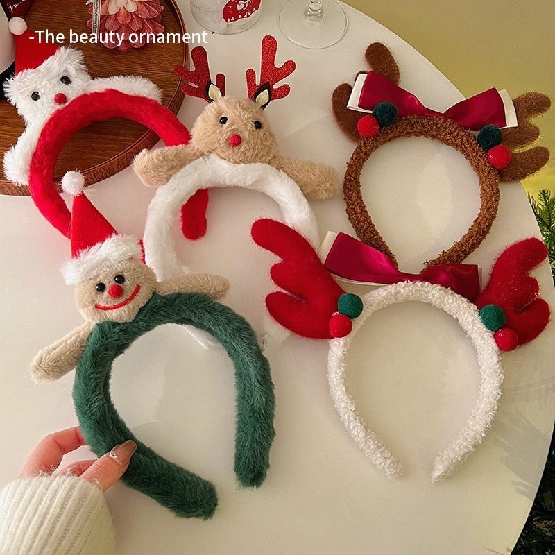 Christmas Santa Cute Bear Plus – обзор и цена Reindeer Antlers Headband