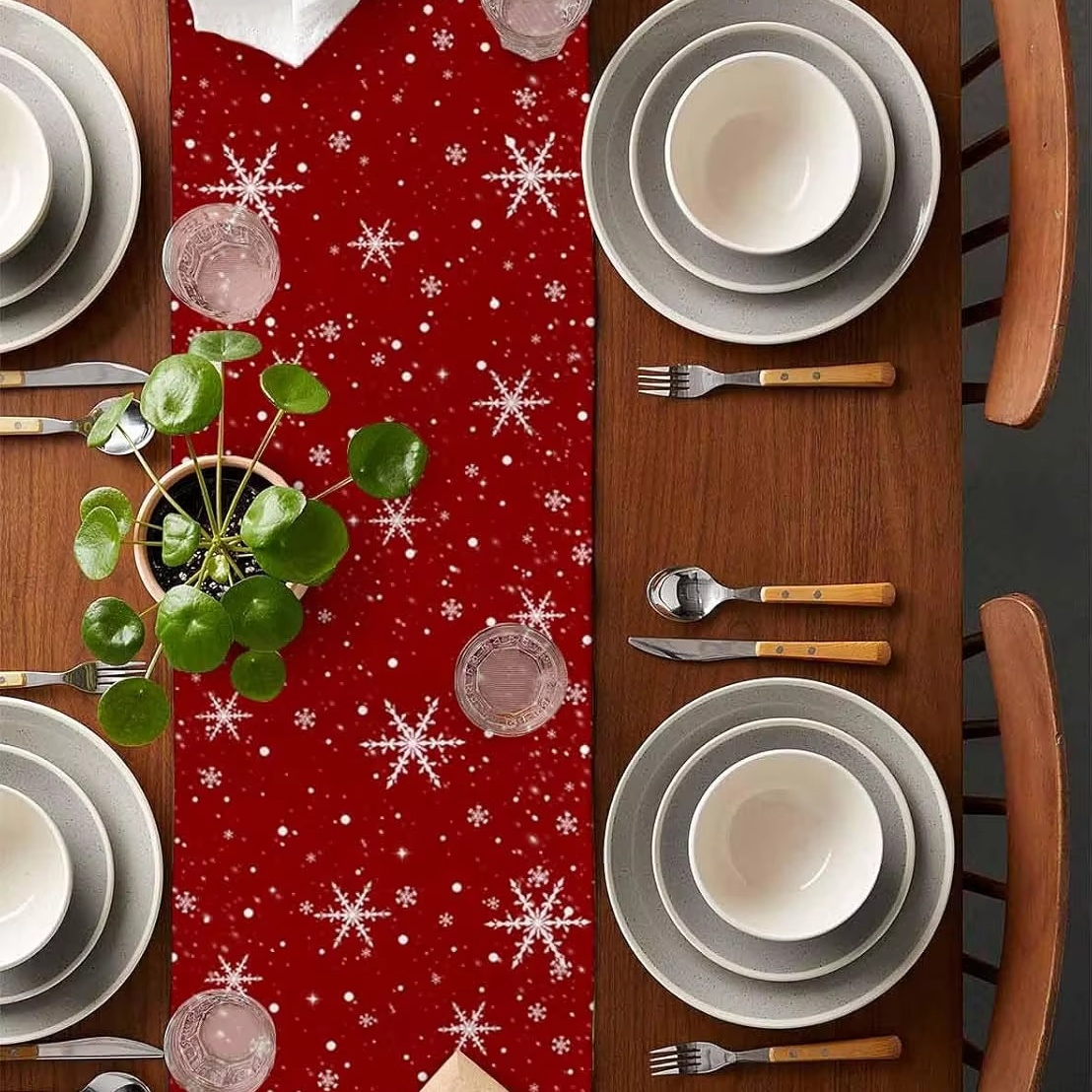 Red Table Runner Christmas Tre – обзор и цена Christmas Table Runner