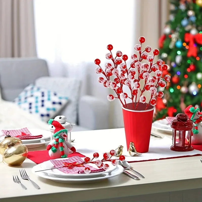 10-200PCS Artificial Red Berry – обзор и цена Christmas Tree Artificial