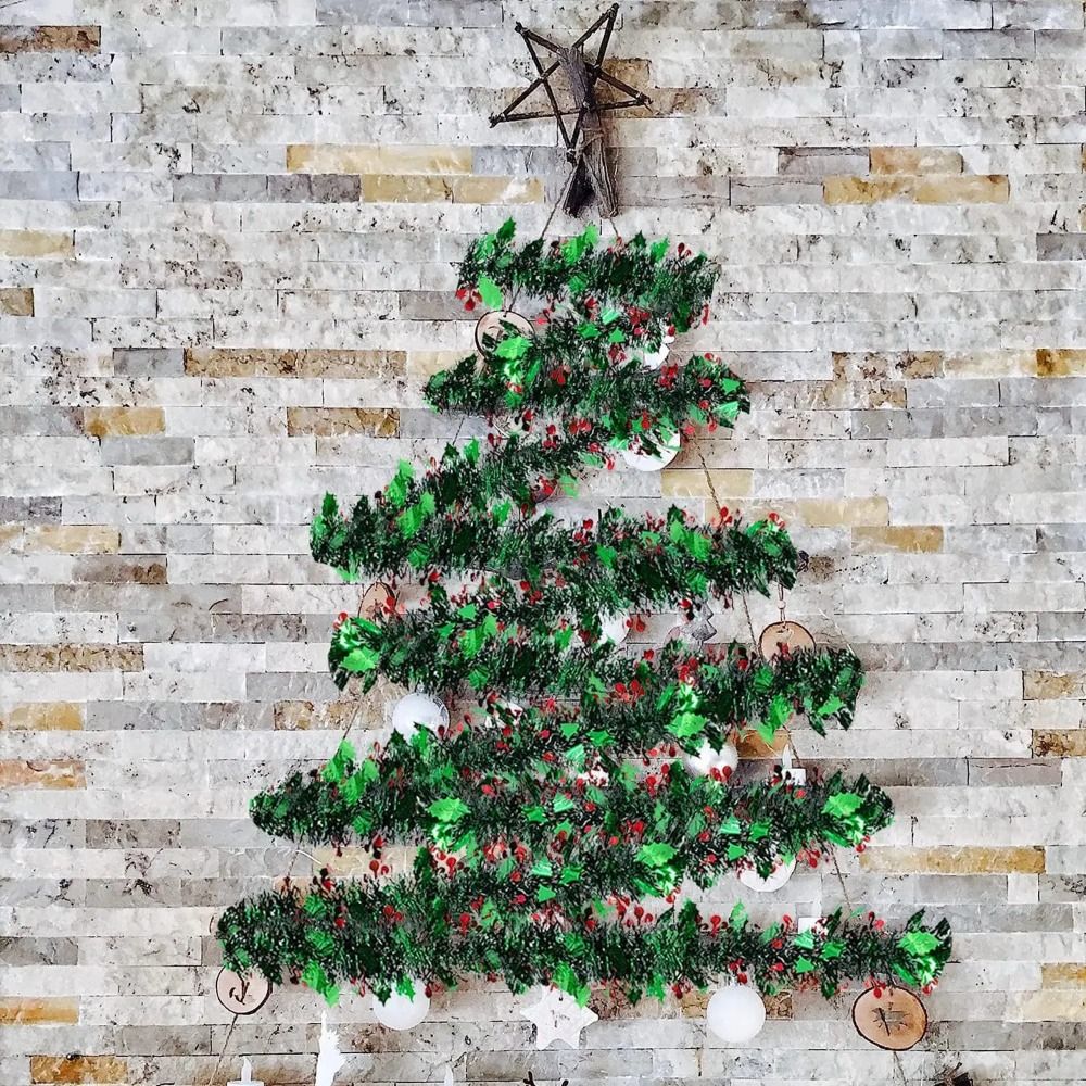 2PCS Reusable 2M Christmas Gar – обзор и цена Tinsel Garland Decoration