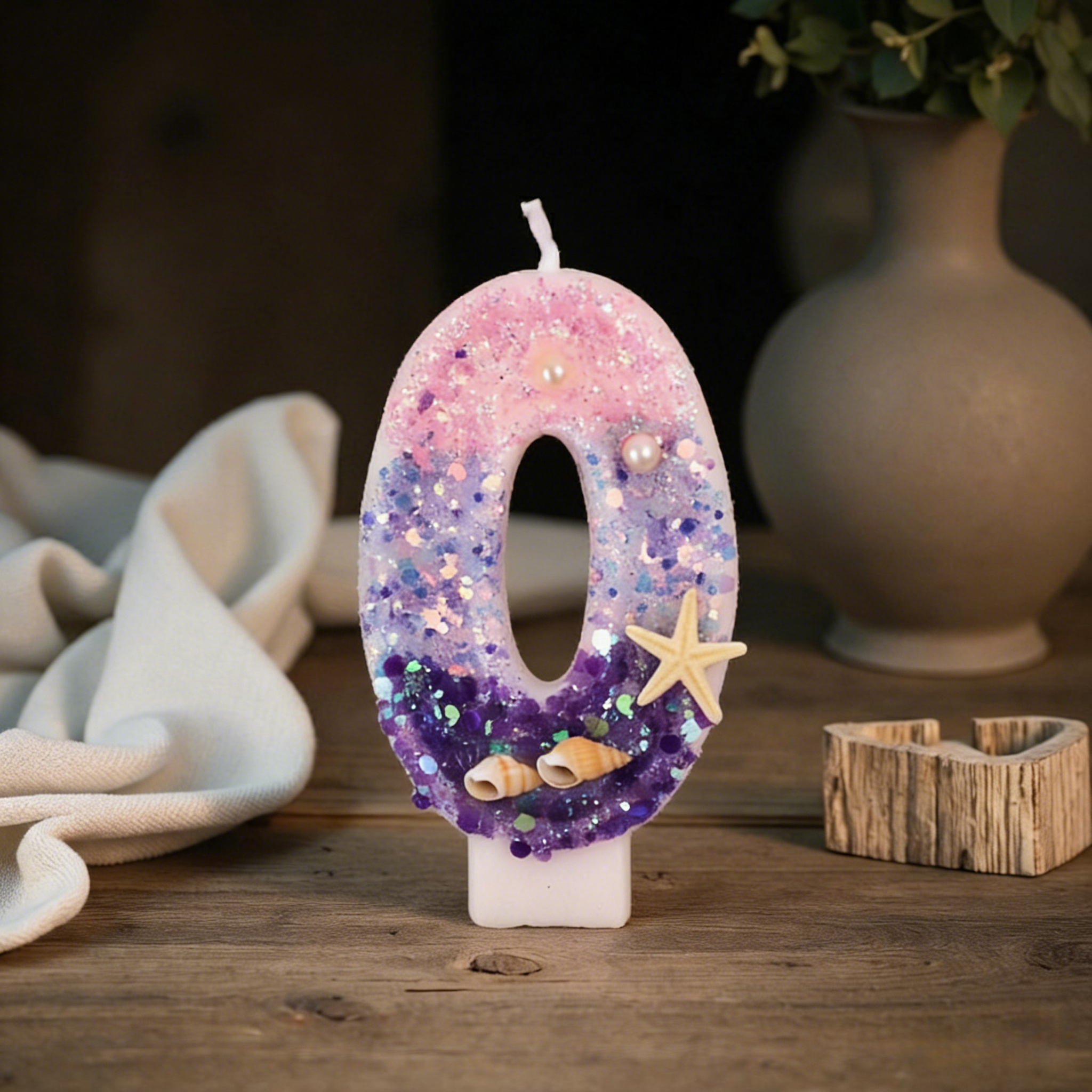Three Color Gradient Mermaid 0 – обзор и цена Holiday Candle Set