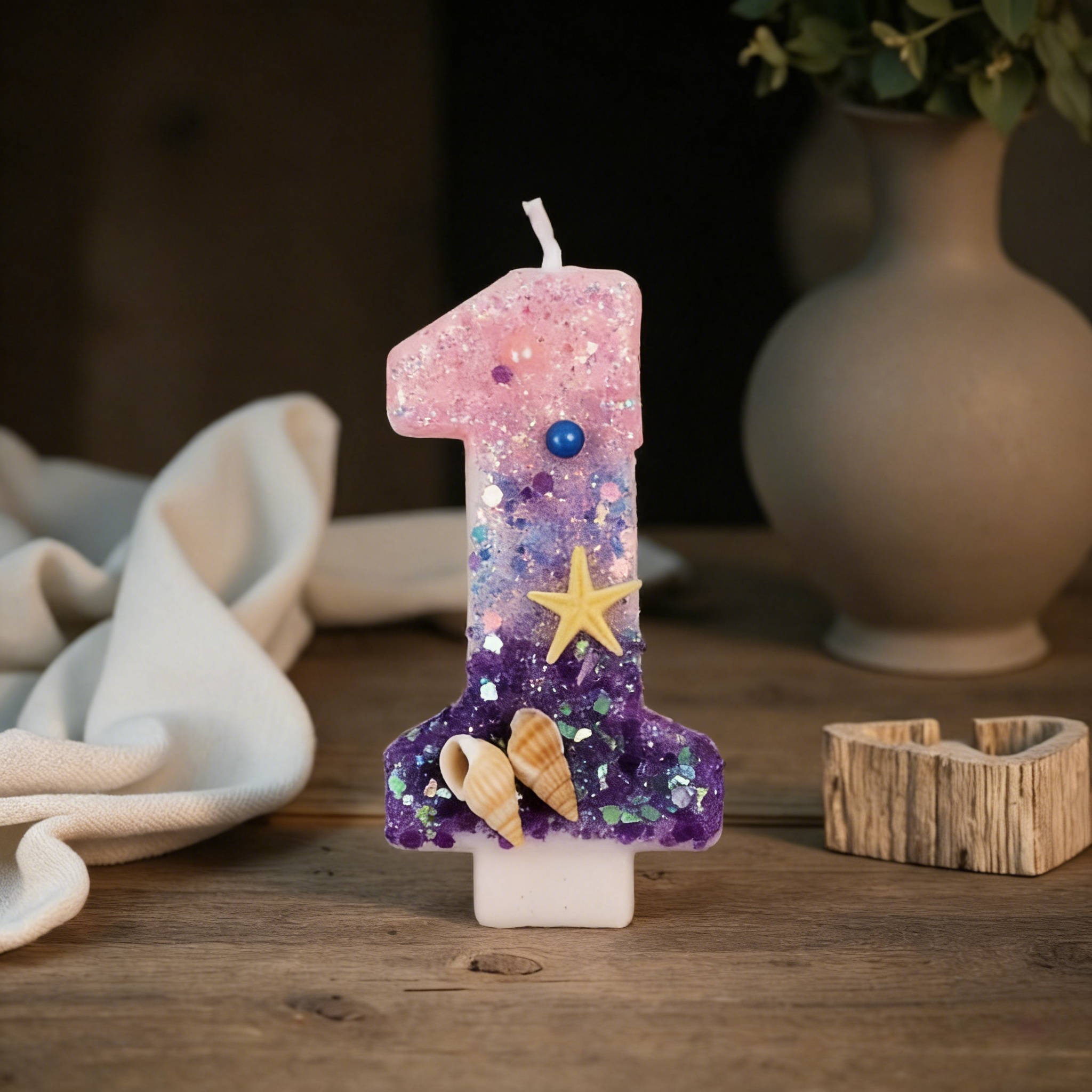 Three Color Gradient Mermaid 0 – обзор и цена Holiday Candle Set