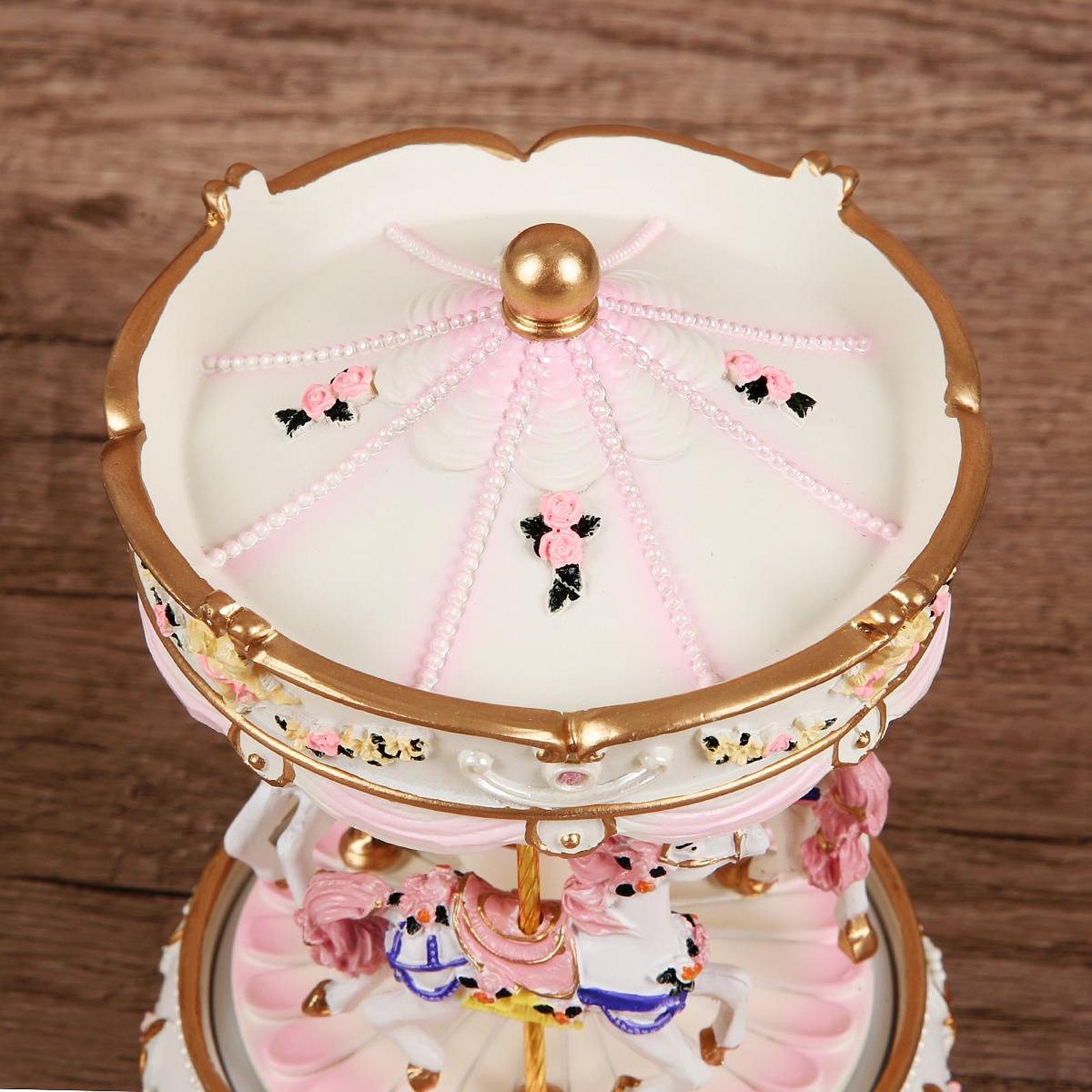 Handcrafted Resin Carousel Mus – обзор и цена Snow Globe Musical