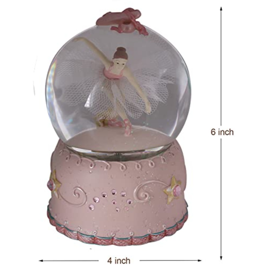 Ballerina Girl Swan Lake Rotat – обзор и цена Snow Globe Musical