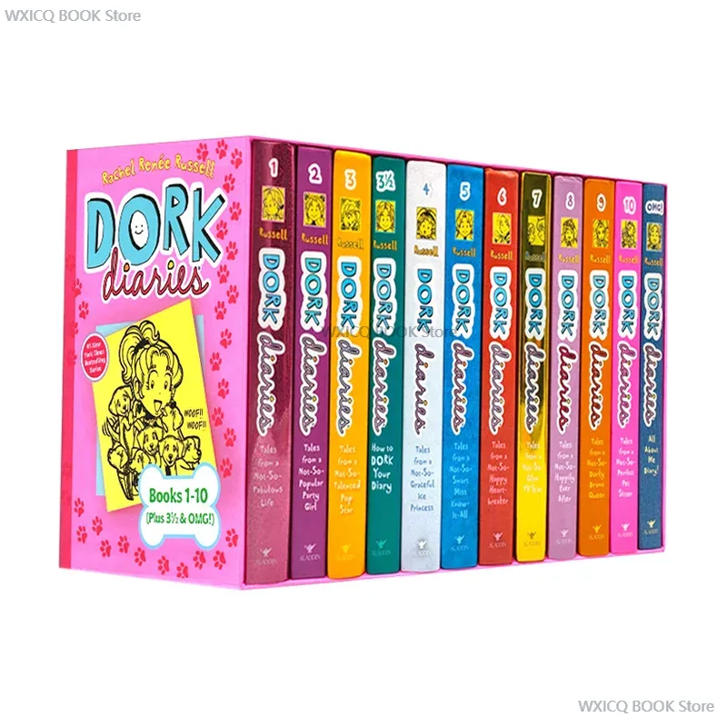 12 Books Gift Box Set English  – обзор и цена Gift Box Wrap Set
