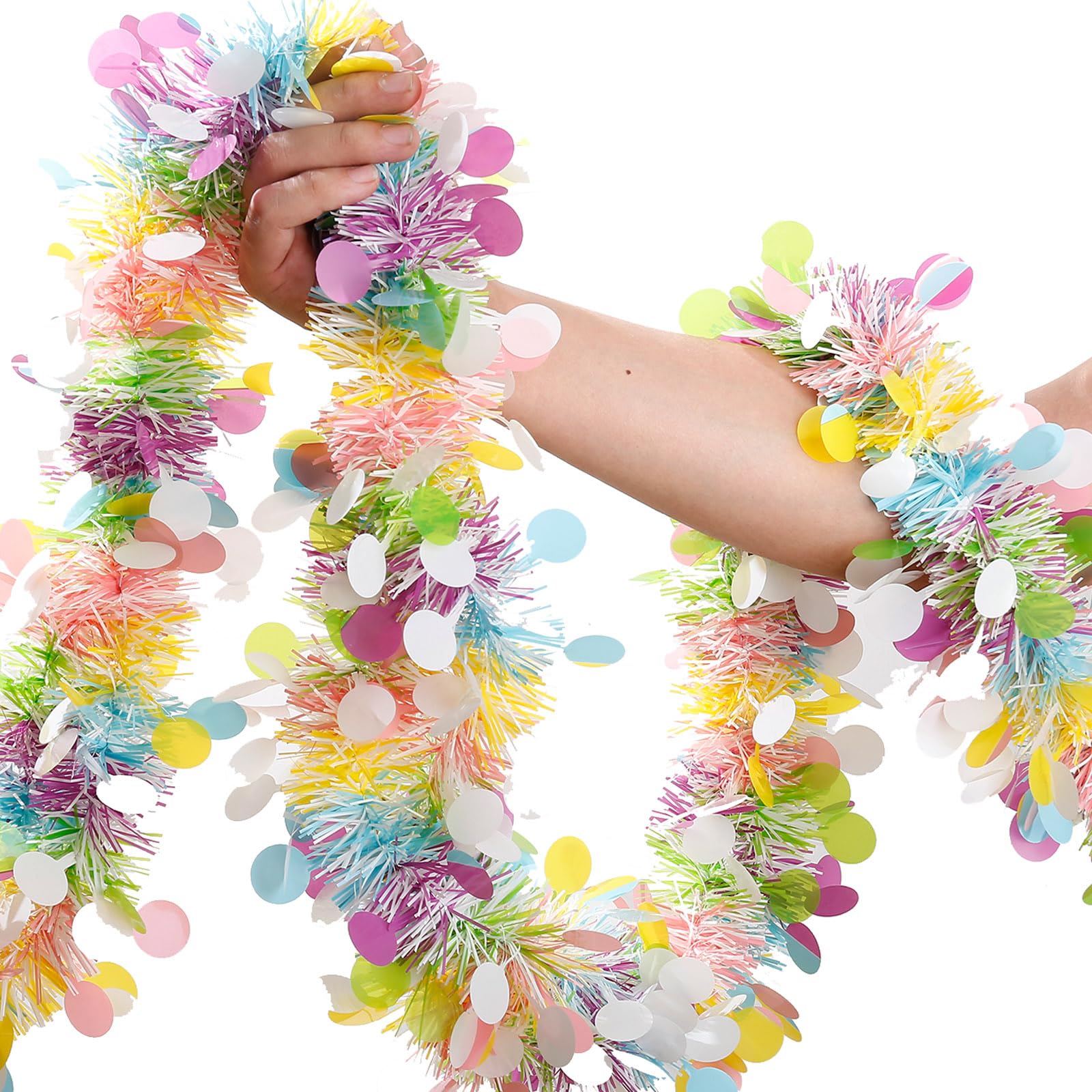 Easter Garland Decor 2PCS Glit – обзор и цена Tinsel Garland Decoration