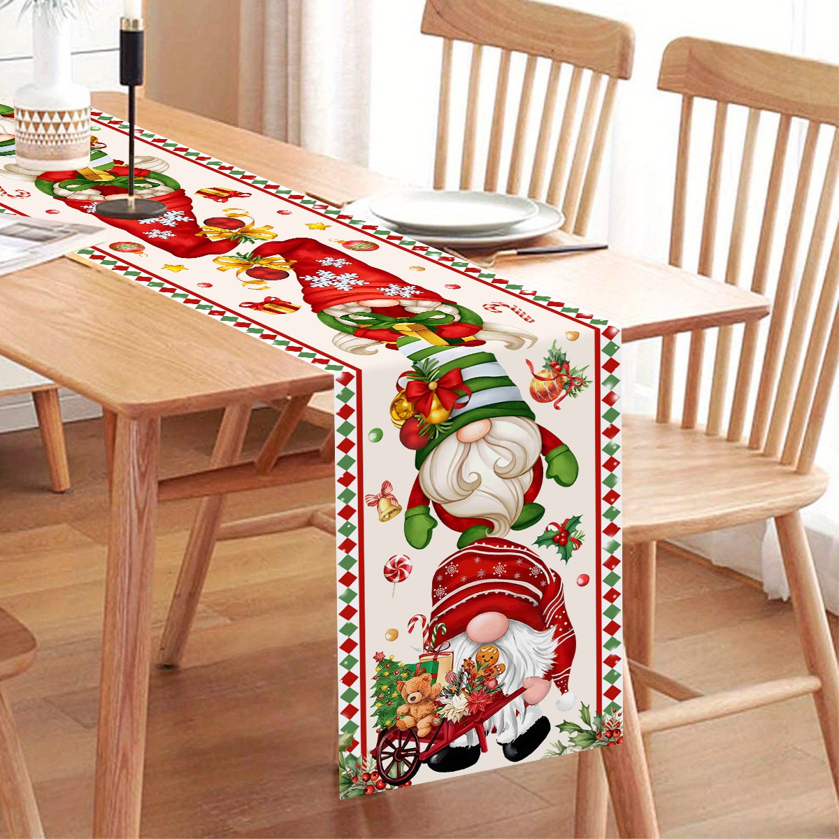 Christmas Table Runner Faceles – обзор и цена Christmas Table Runner
