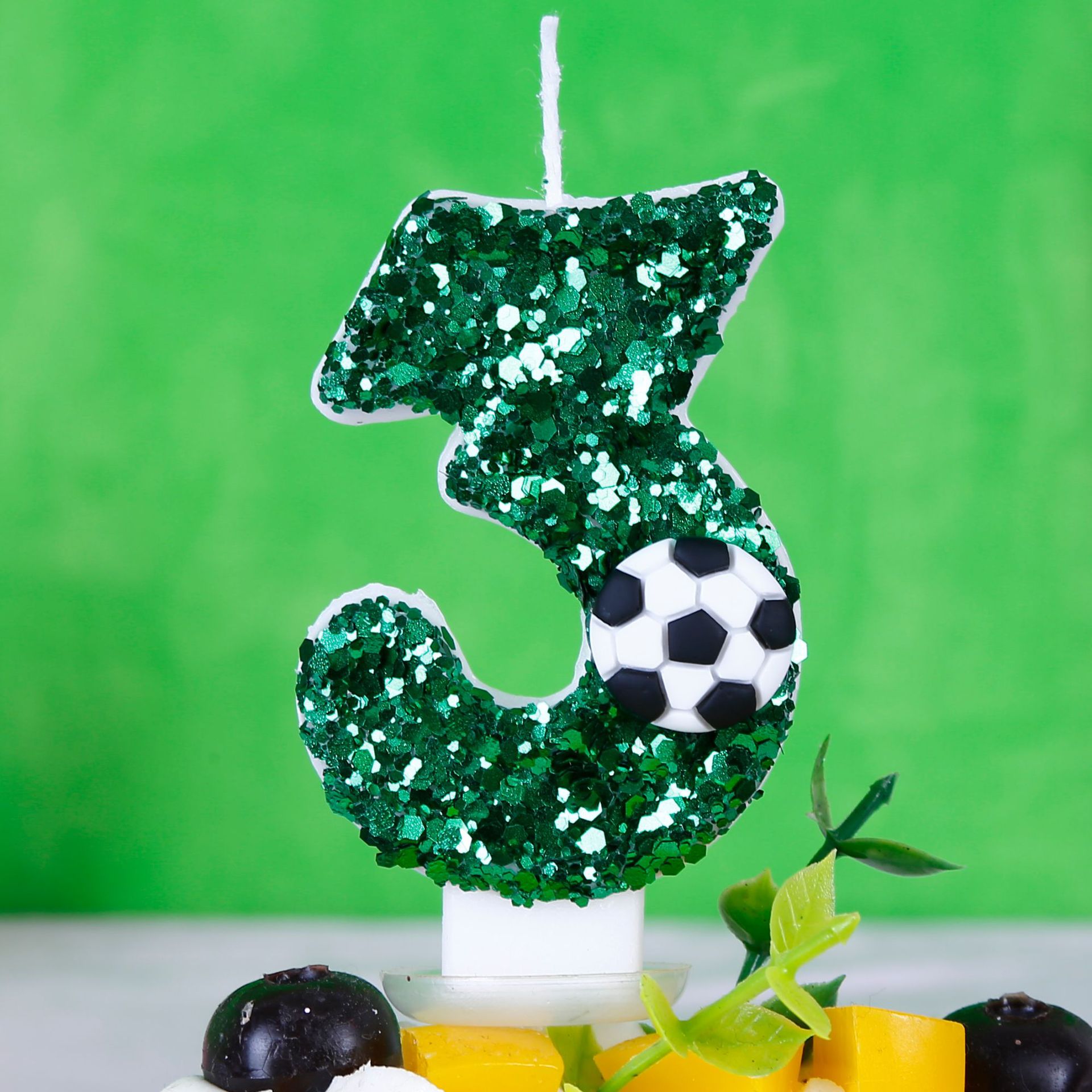 Boy Series 3D Green Football B – обзор и цена Holiday Candle Set