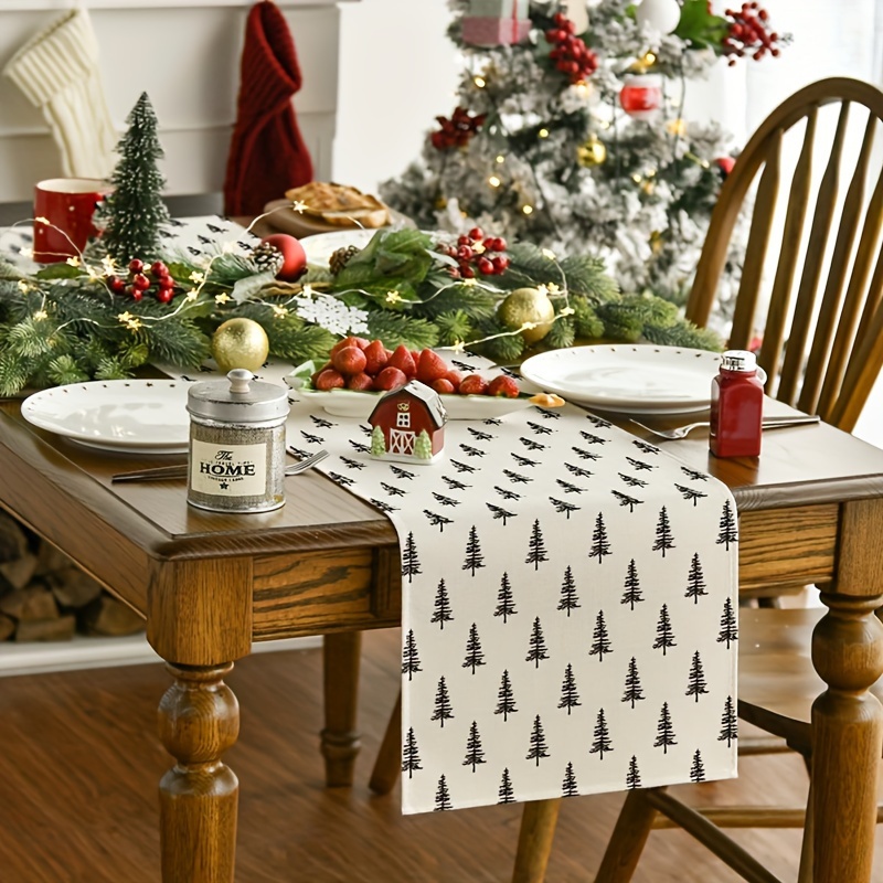 Simple Christmas Tree Table Ru – обзор и цена Christmas Table Runner