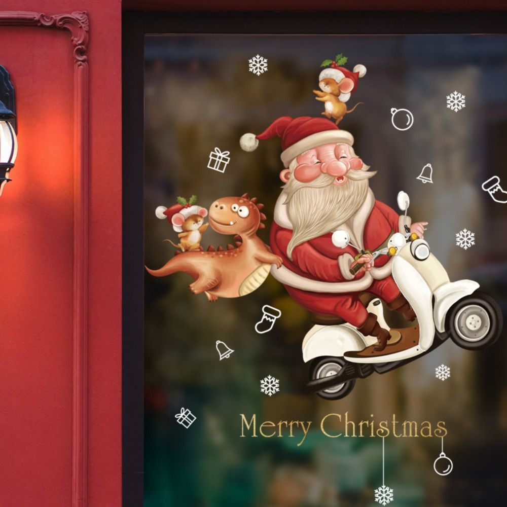 Funny PVC Christmas Window Gla – обзор и цена Snowflake Window Decal