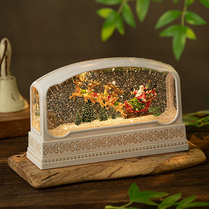 Rectangular Resin Snow Globe M – обзор и цена Snow Globe Musical