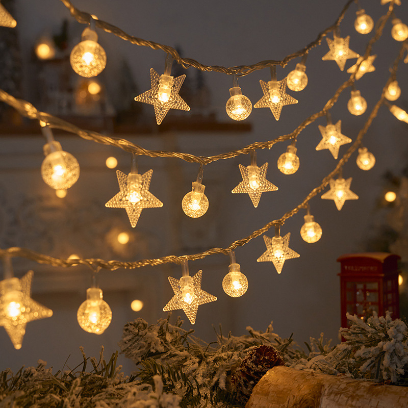 1.5M/3M Snowflake star LED Str – обзор и цена Led Fairy String Lights