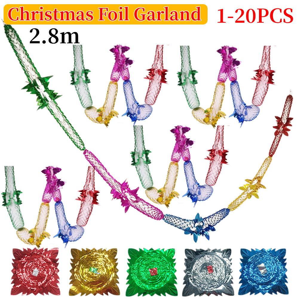 Christmas Foil Garland Ceiling – обзор и цена Tinsel Garland Decoration