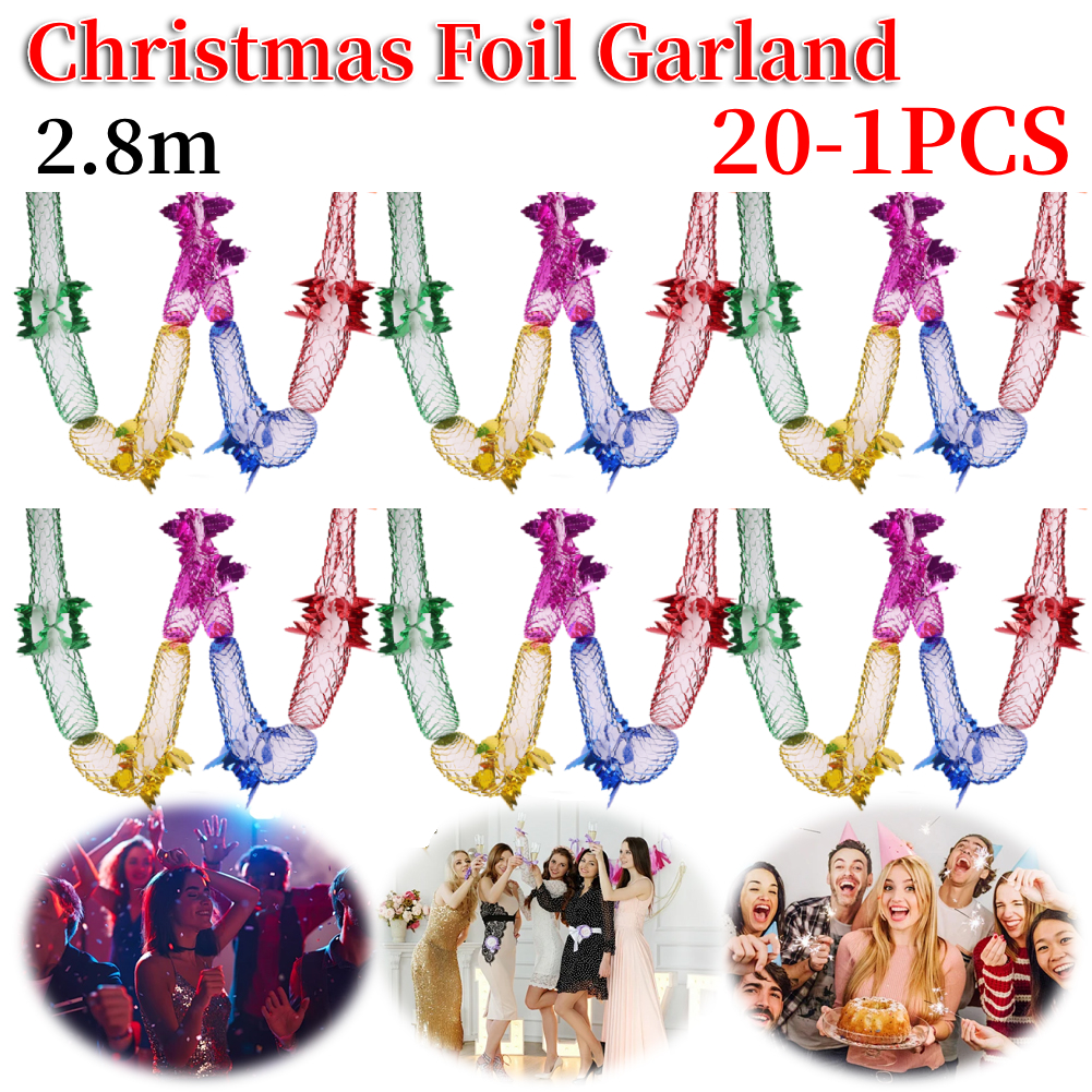 Christmas Foil Garland Ceiling – обзор и цена Tinsel Garland Decoration