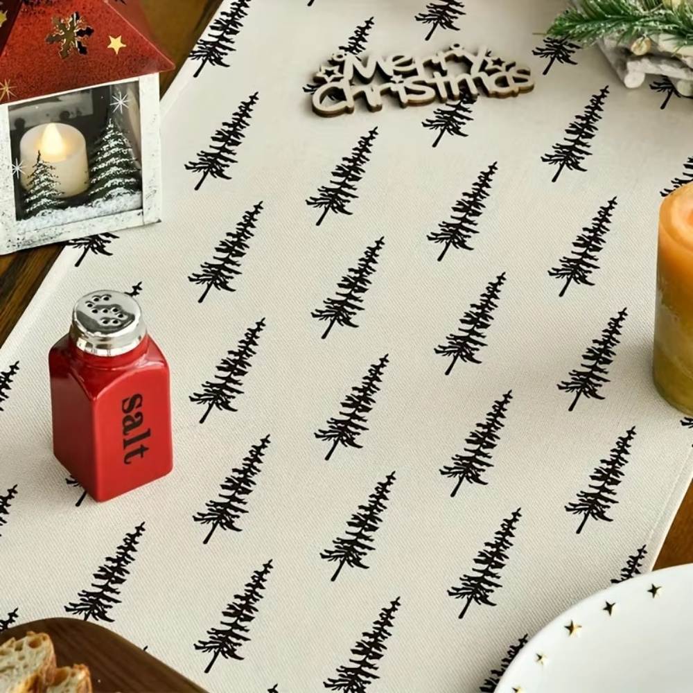 Minimalist Christmas Tree Tabl – обзор и цена Christmas Table Runner