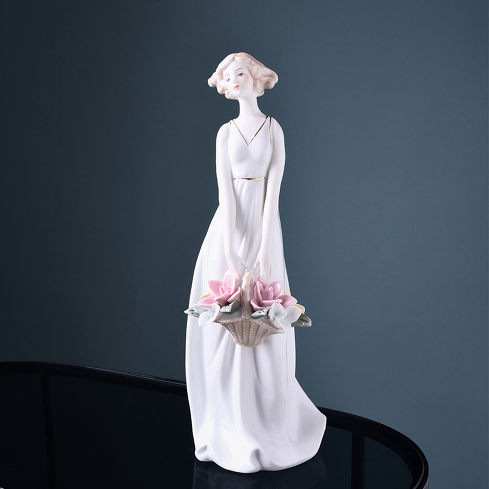 Porcelain Lady Statue Centerpi – обзор и цена Nutcracker Figurine