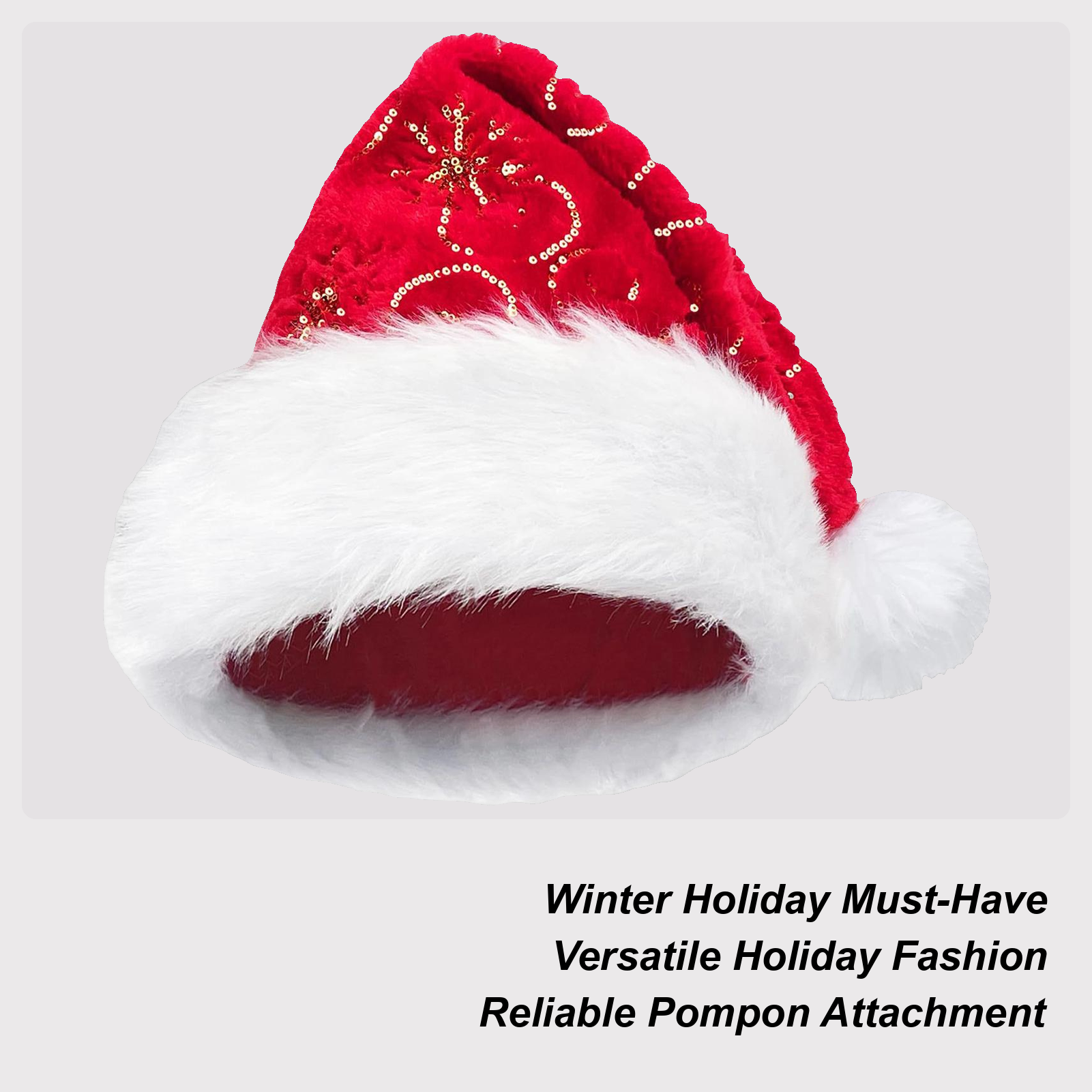 Plush Christmas Hat Portable W – обзор и цена Santa Hat Plush