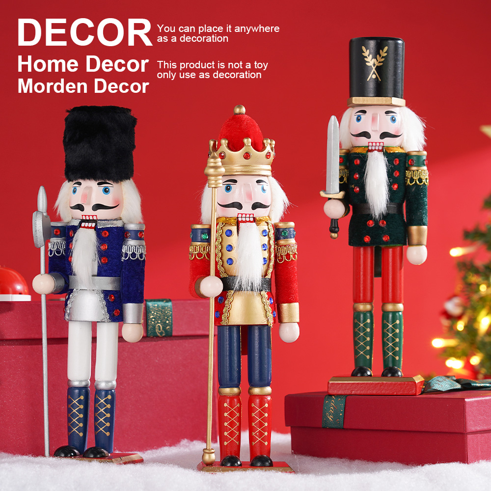30cm Christmas Nutcracker Wood – обзор и цена Nutcracker Figurine