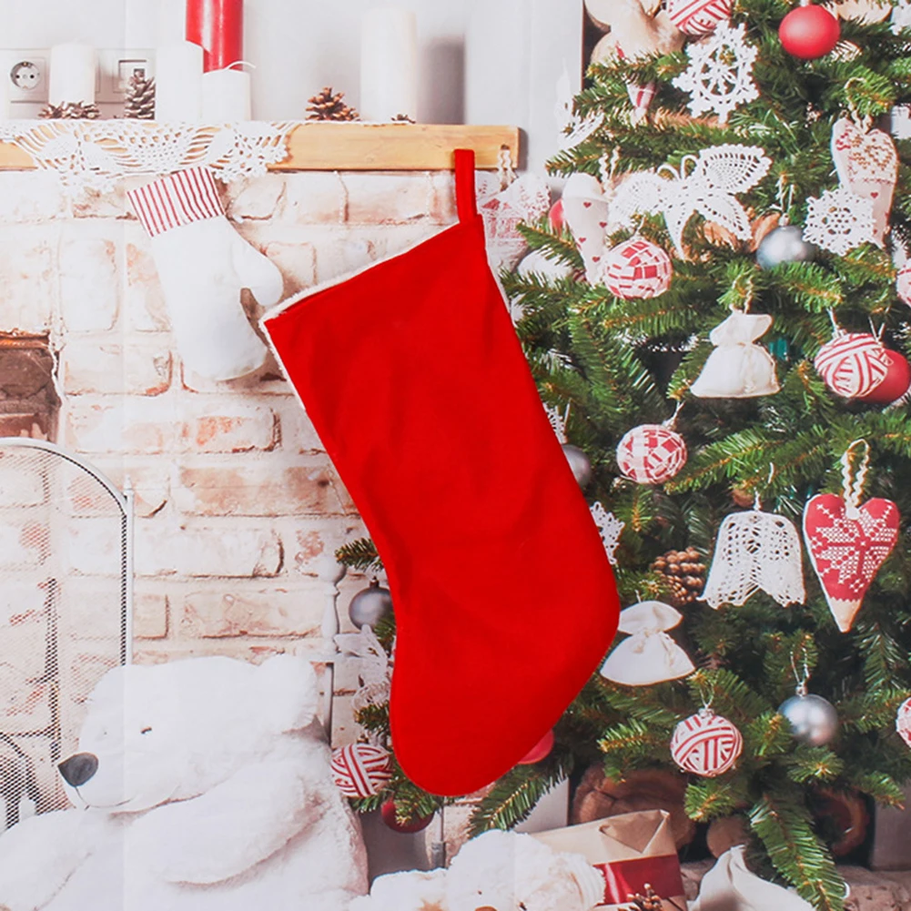 Christmas Plush Santa Claus Fa – обзор и цена Christmas Stocking Hanging