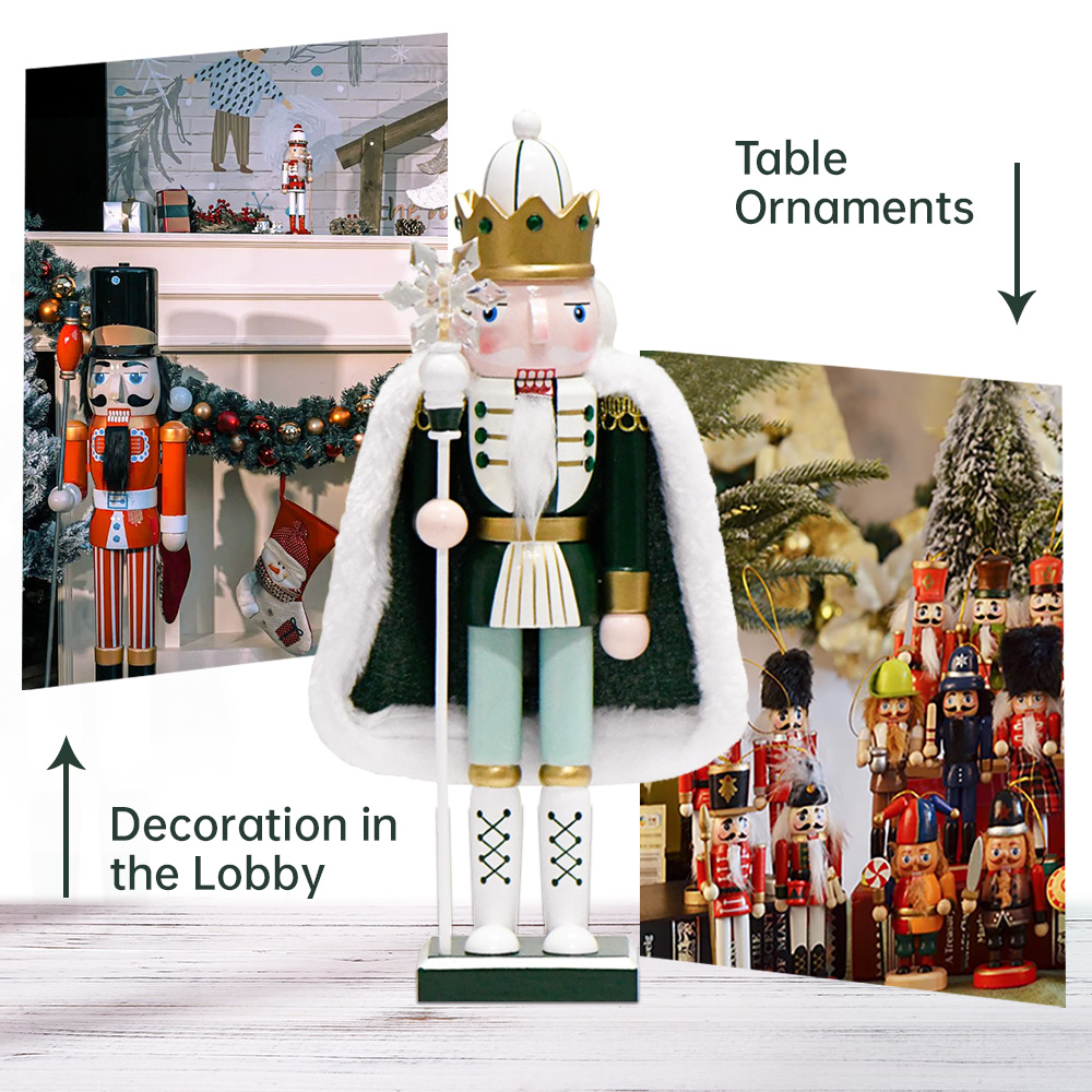 30CM Nutcracker snowflake cape – обзор и цена Nutcracker Figurine