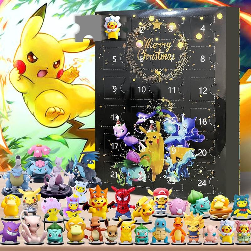 Pokemon 24 Days Christmas Coun – обзор и цена Advent Calendar Gift