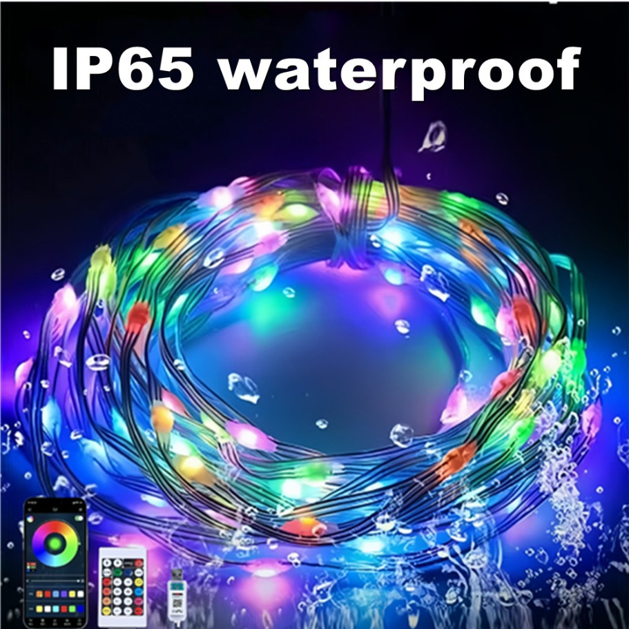 WS2812B LED Light String Smart – обзор и цена Led Fairy String Lights