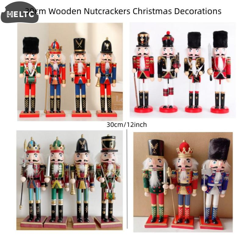 1Pcs 30CM Cartoon Walnut Soldi – обзор и цена Nutcracker Figurine
